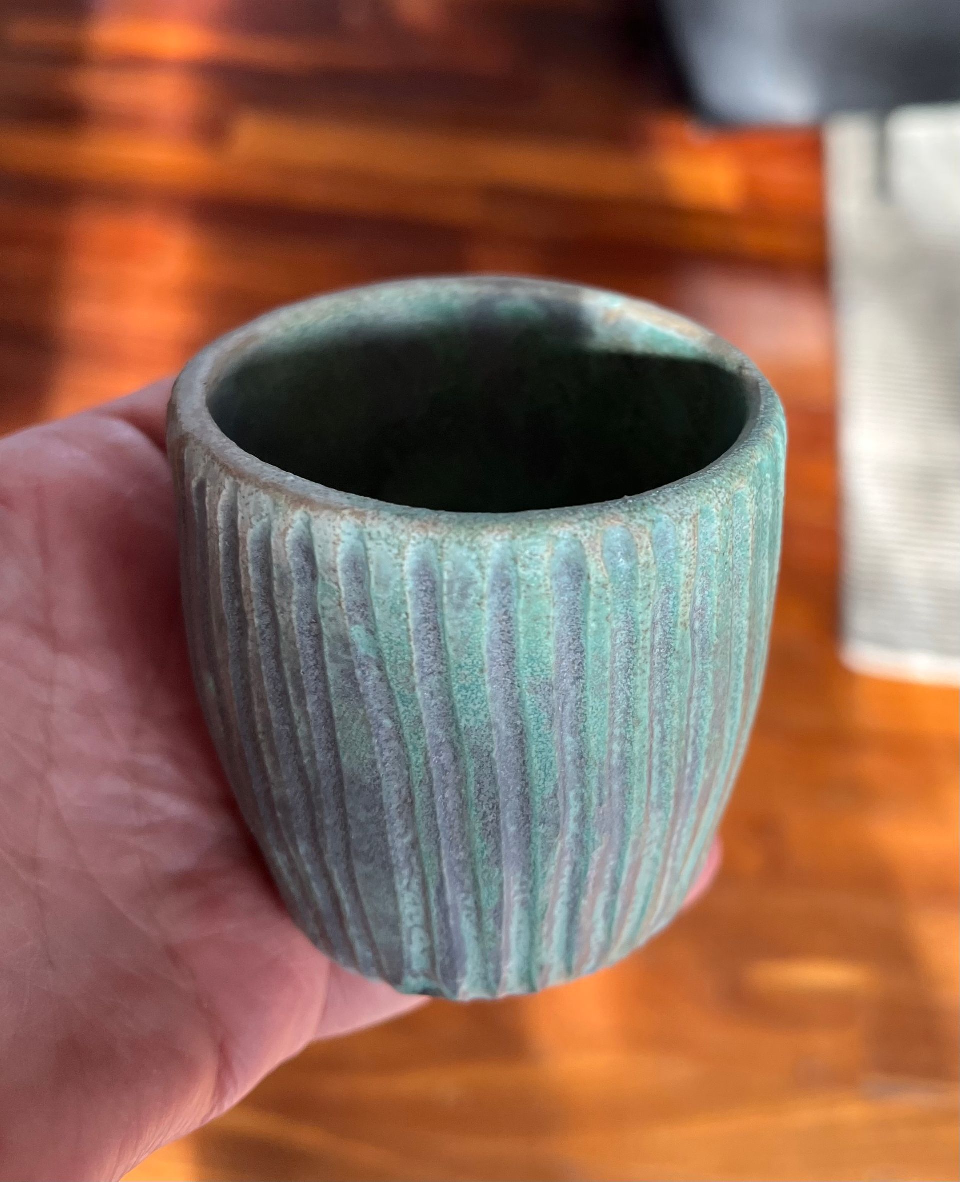 Carved Cup Set 5