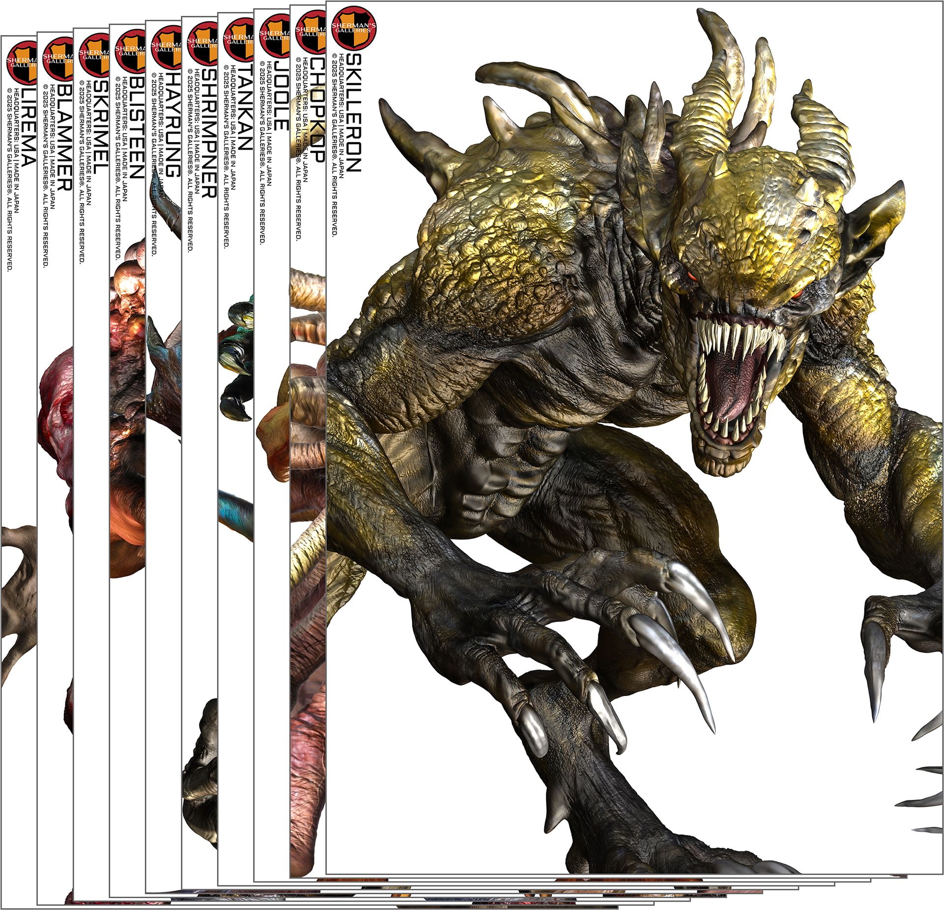 SHERMAN'S GALLERIES® PACK 1: CREATURES EDITION (XL SERIES)