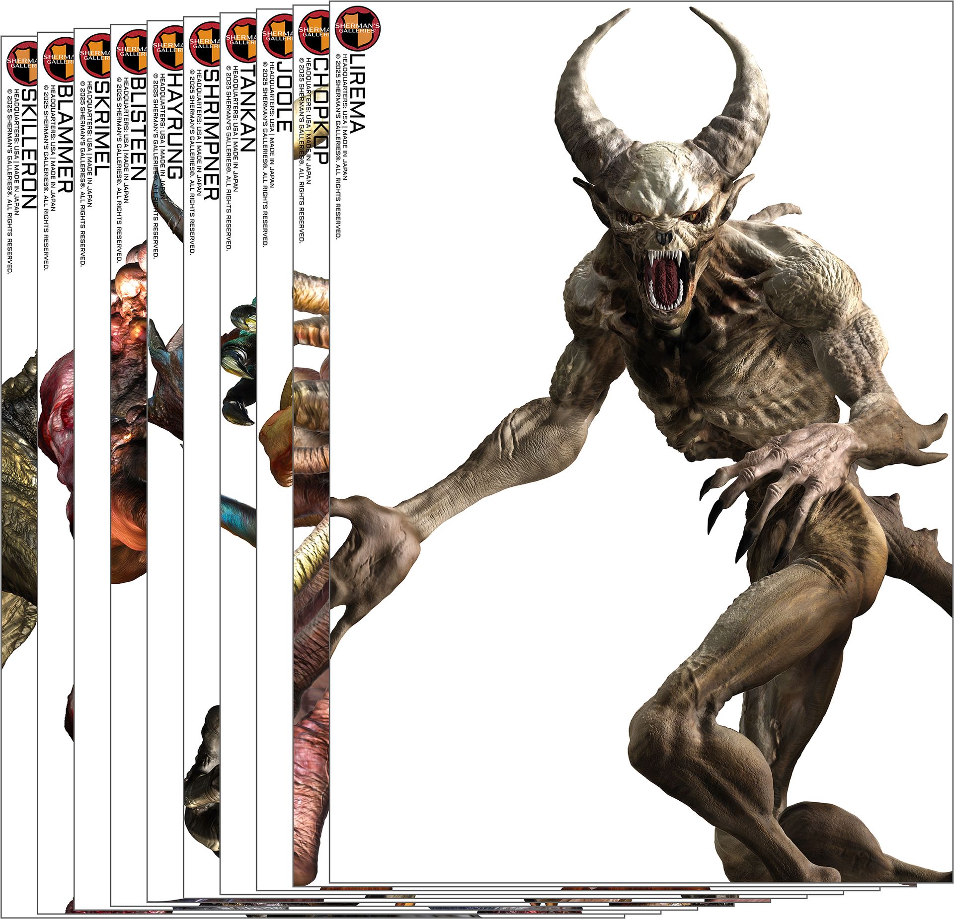 SHERMAN'S GALLERIES® PACK 1: CREATURES EDITION (L SERIES)