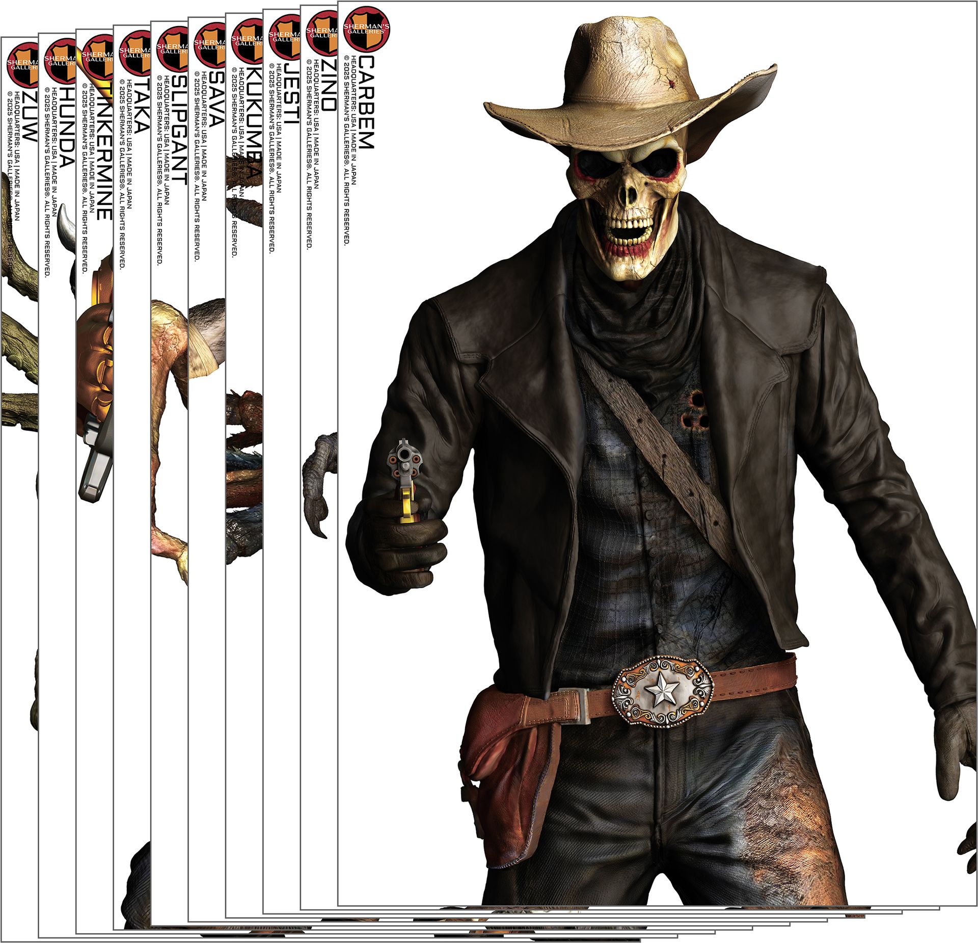 SHERMAN'S GALLERIES® PACK 2: NIGHTMARE LEGIONS