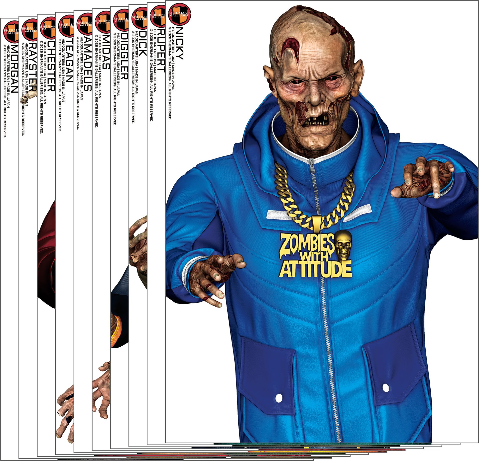 SHERMAN'S GALLERIES® PACK 5: SWAG ZOMBIES