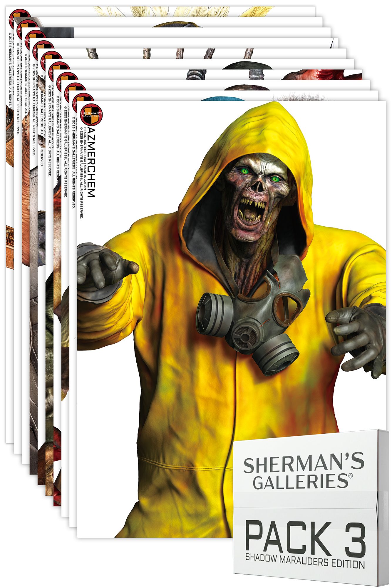 SHERMAN'S GALLERIES® PACK 3: SHADOW MARAUDERS EDITION (XL SERIES)