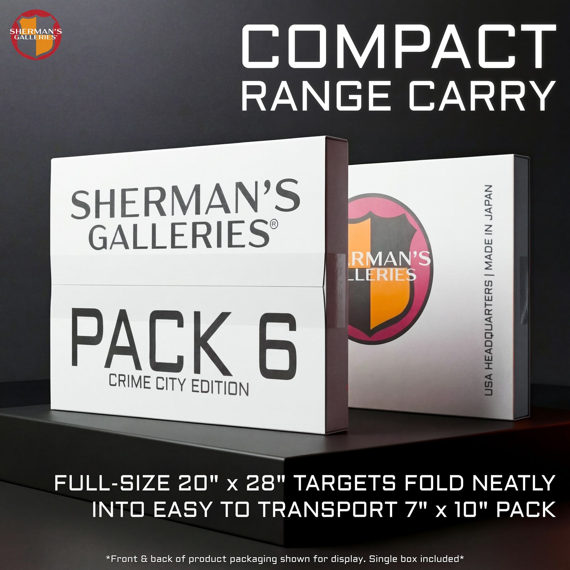 SHERMAN'S GALLERIES® PACK 6: CRIME CITY (COMING SOON)