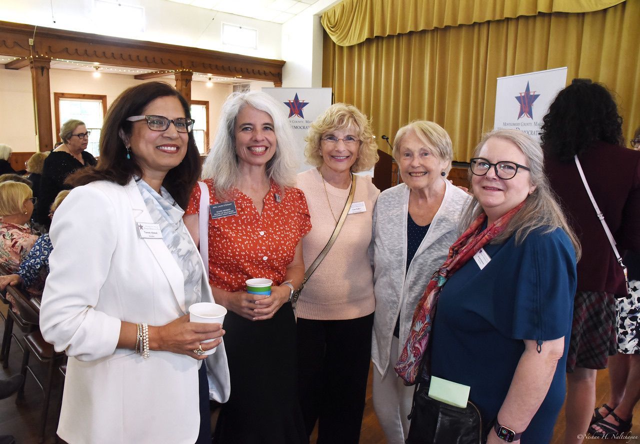 Five WDC members at WDC annual meeting.