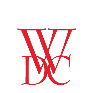A redWDC logo on a white background