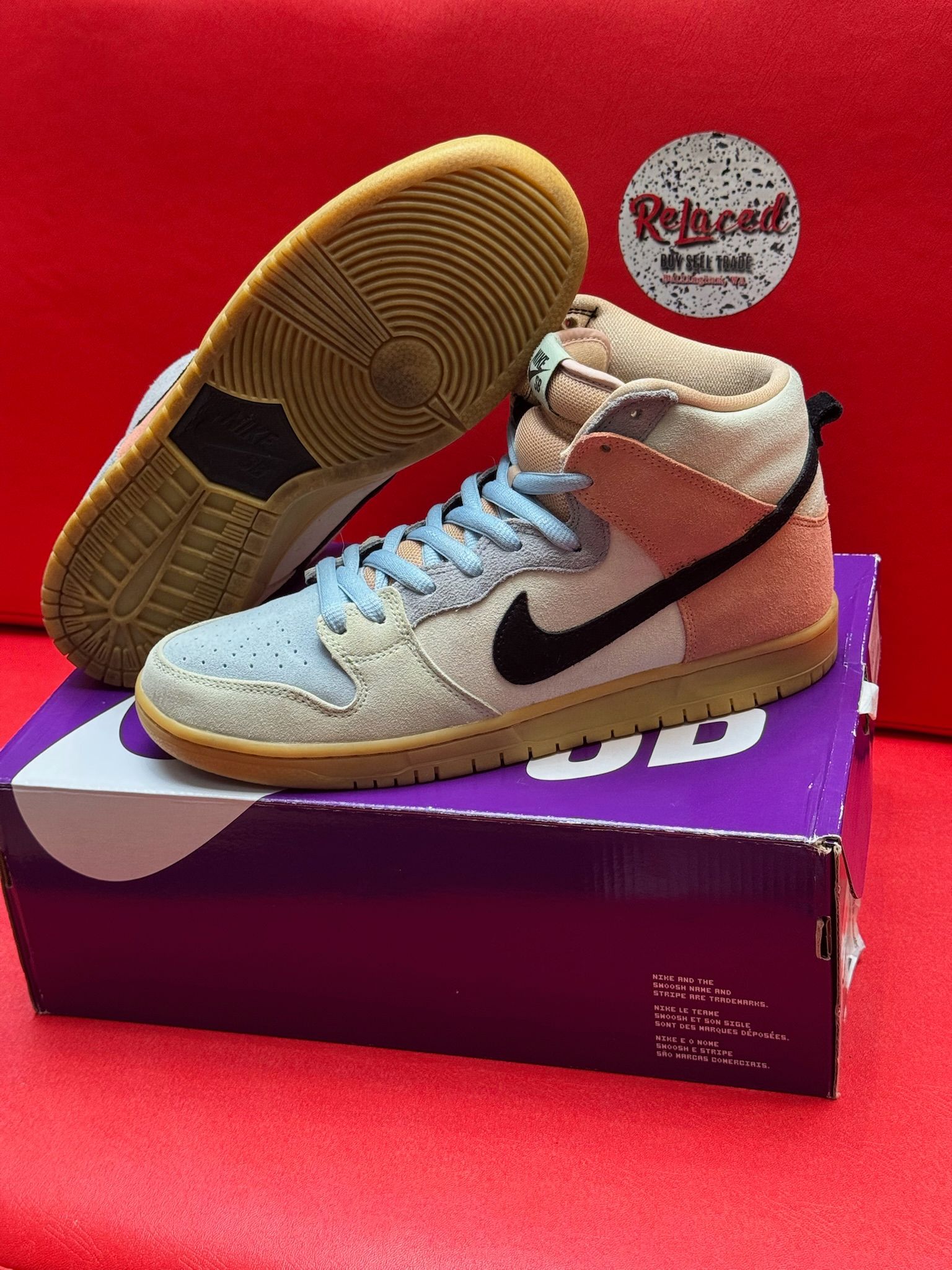 10.5M Nike SB Dunk High Spectrum