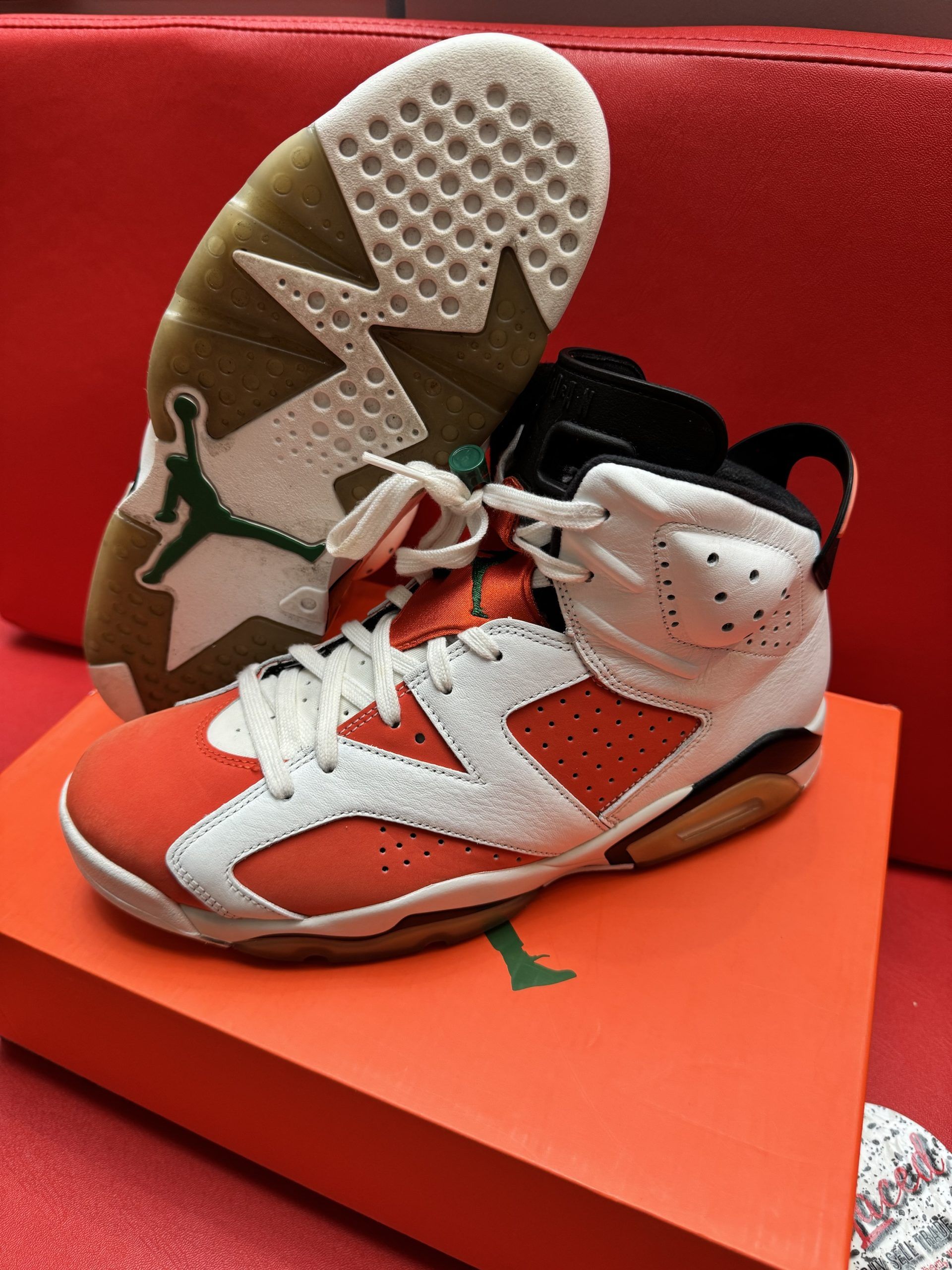 Jordan 5 Retro Jade Horizon, Size 9.5m Sneakers in Sage Green & Yellow 9.5M Jordan 10 Steel 1994 main image 4