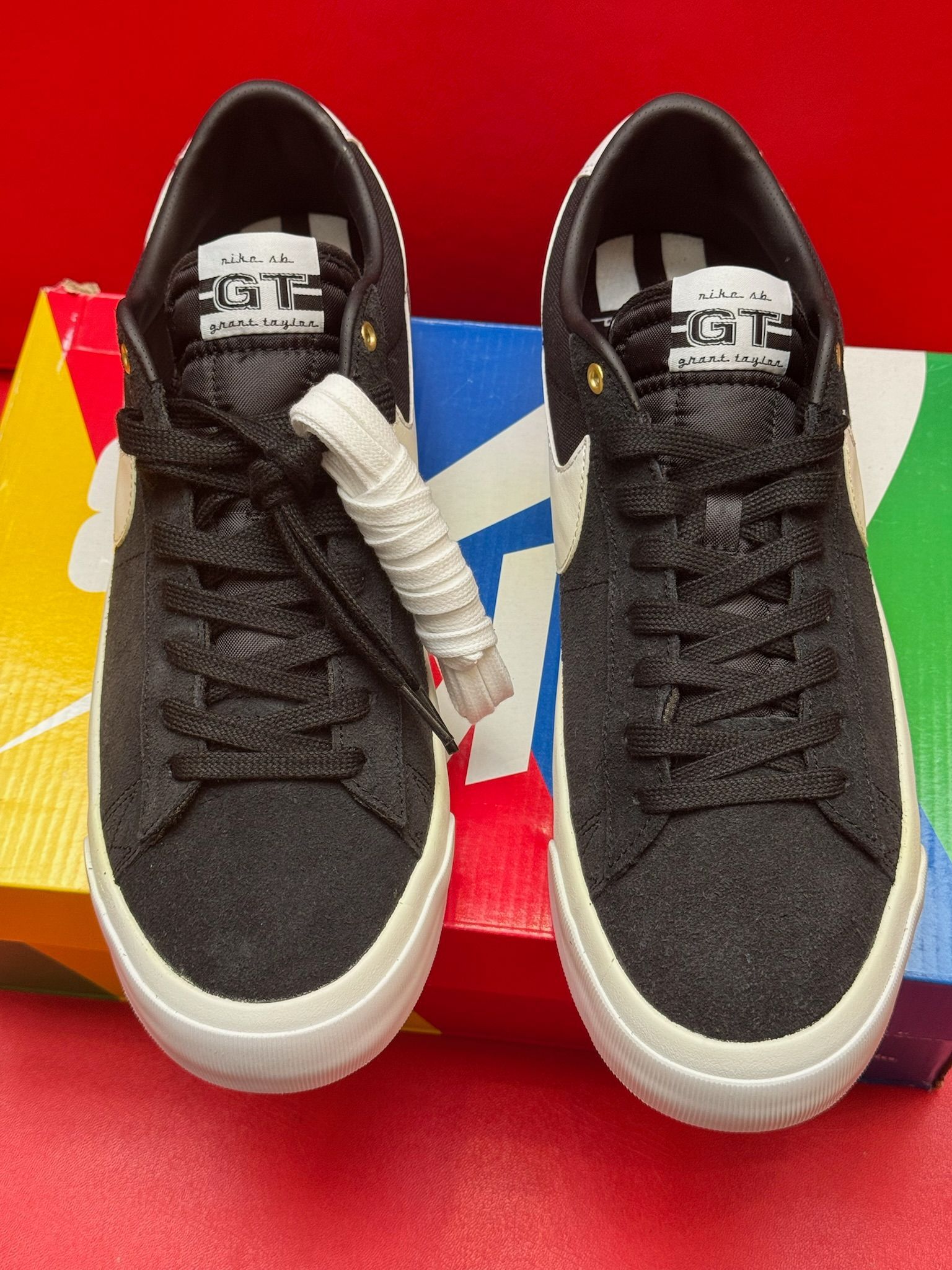 12M Nike Zoom Blazer Low pro GT SB Black White