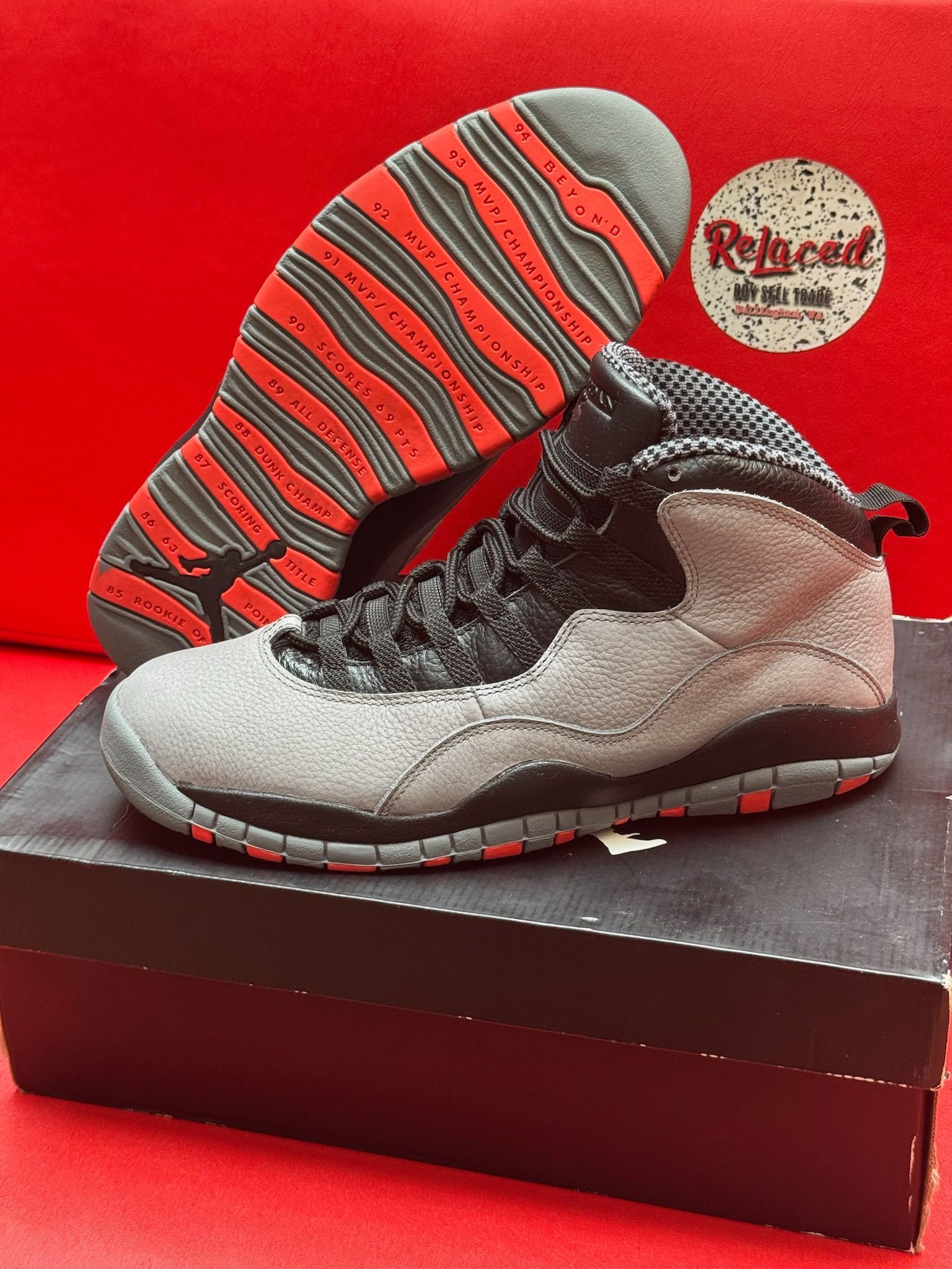 11M Jordan 10 Cool Grey