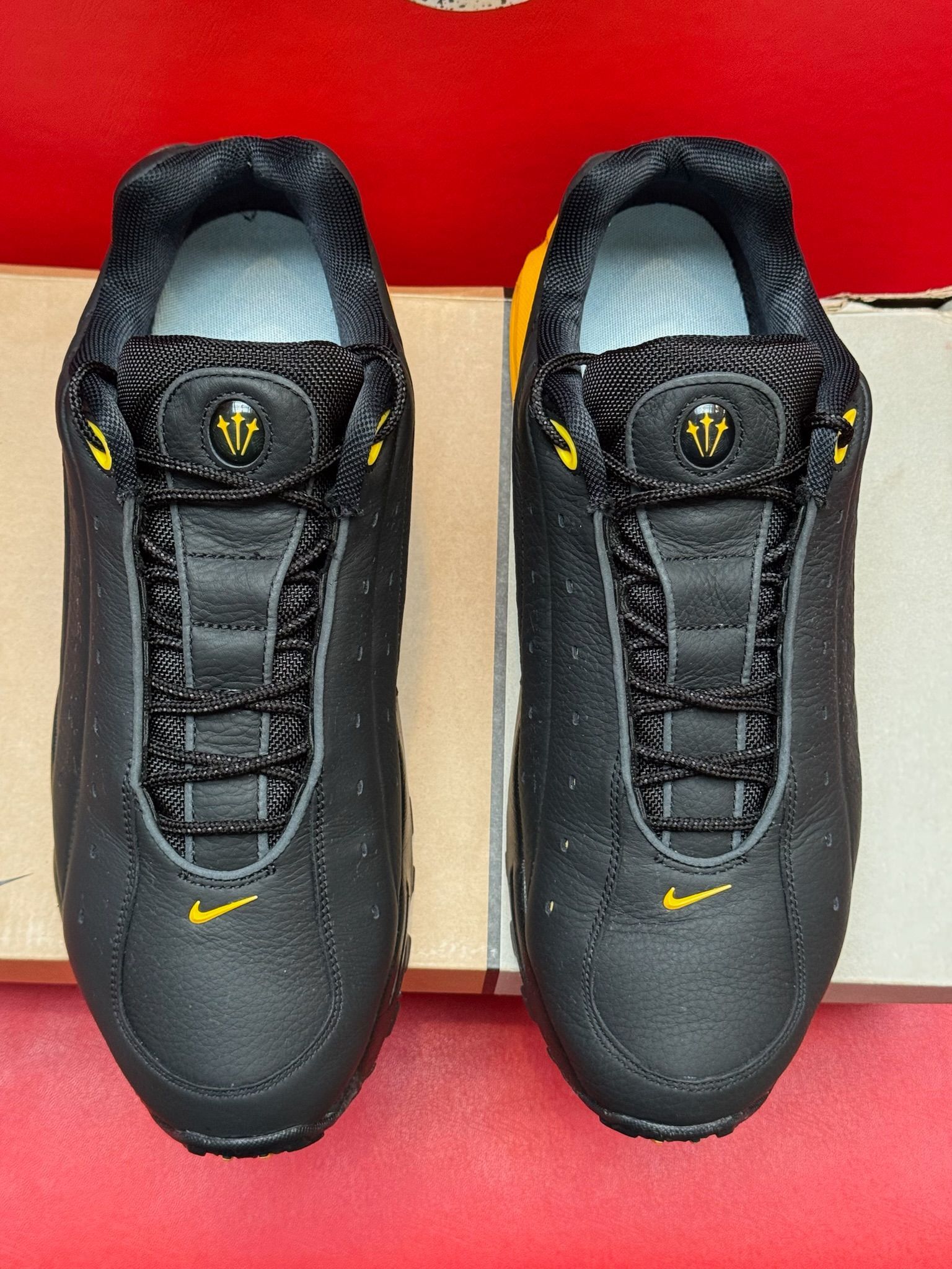 13M Nike Hot Step Air Terra Drake NOCTA Black Yellow