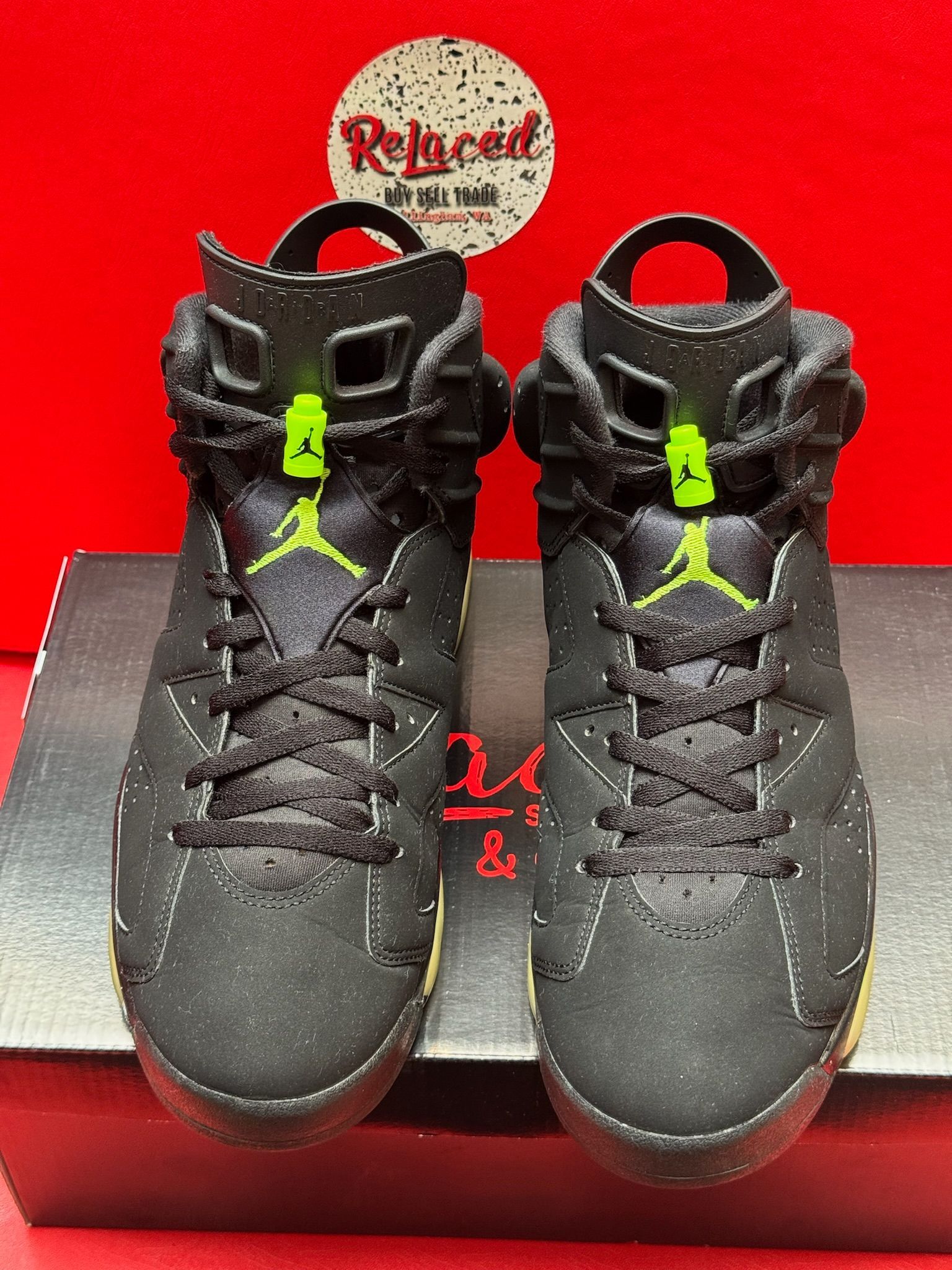 12M Jordan 6 Electric Green