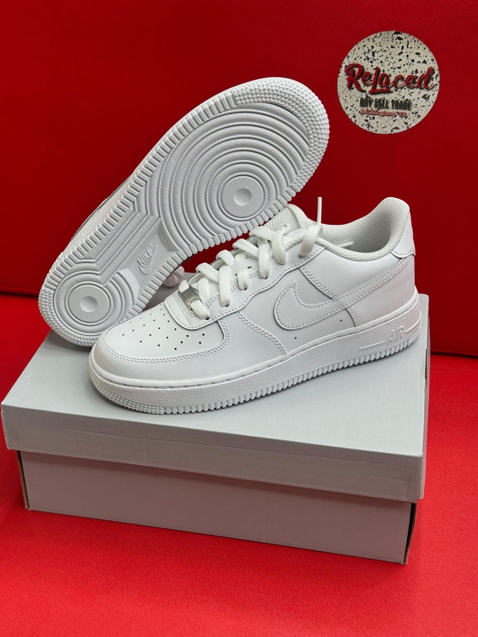 10M Air Force 1 Low Triple White
