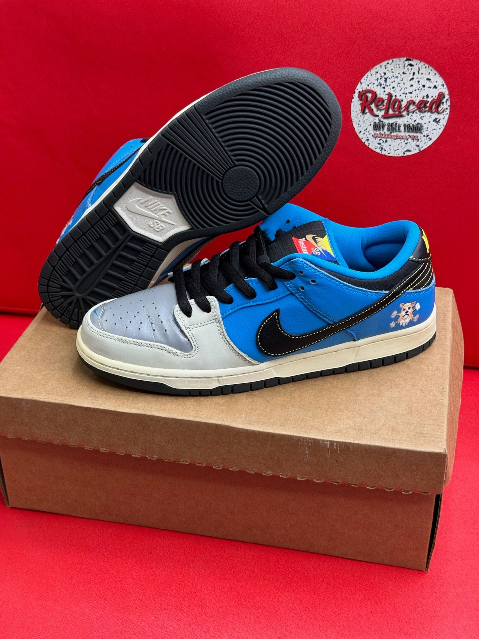 9.5M Instant Skateboards X Nike Dunk Low Pro SBQS