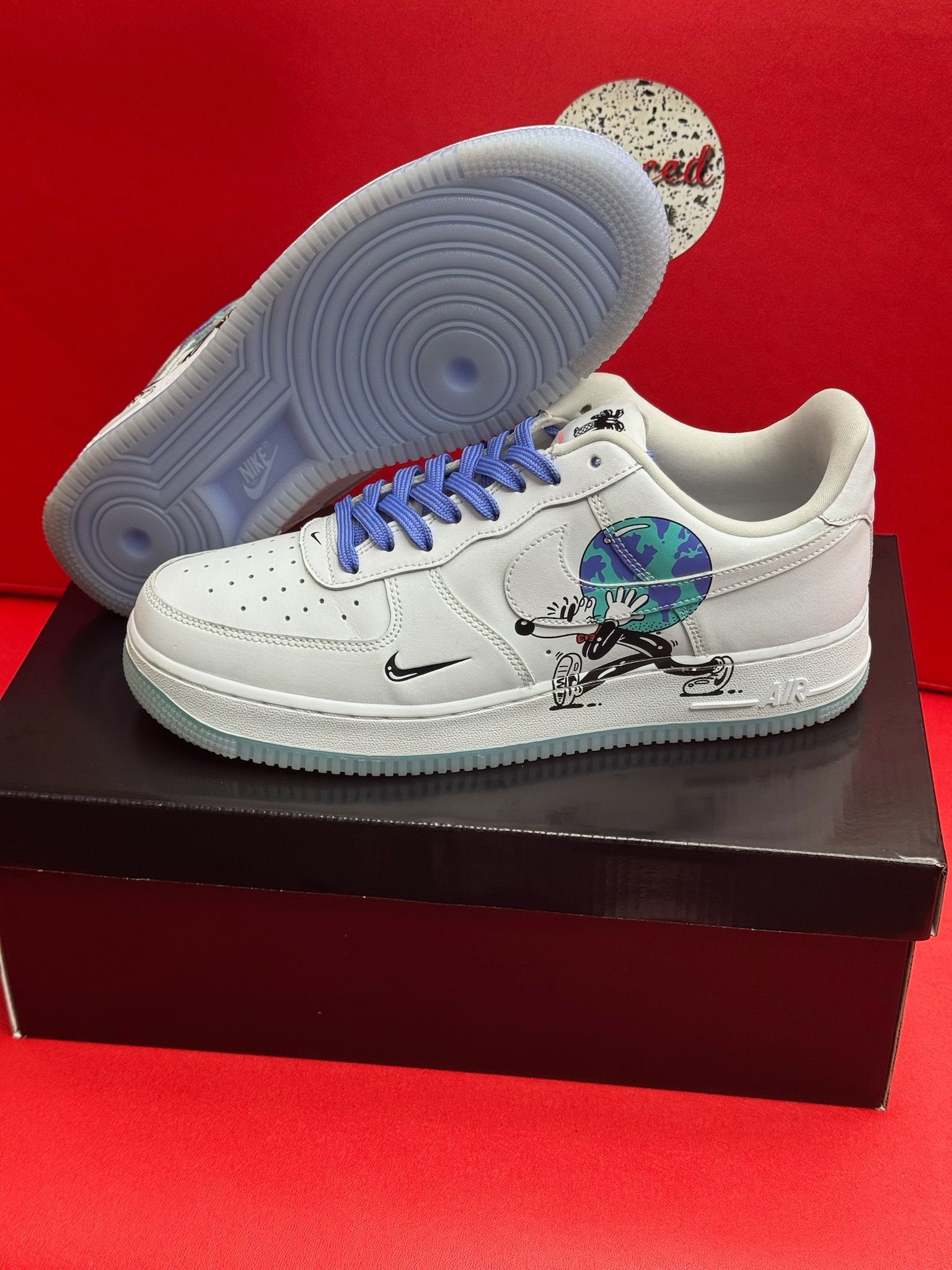 10M Air Force 1 Flyleather Steve Harrington Earth Day