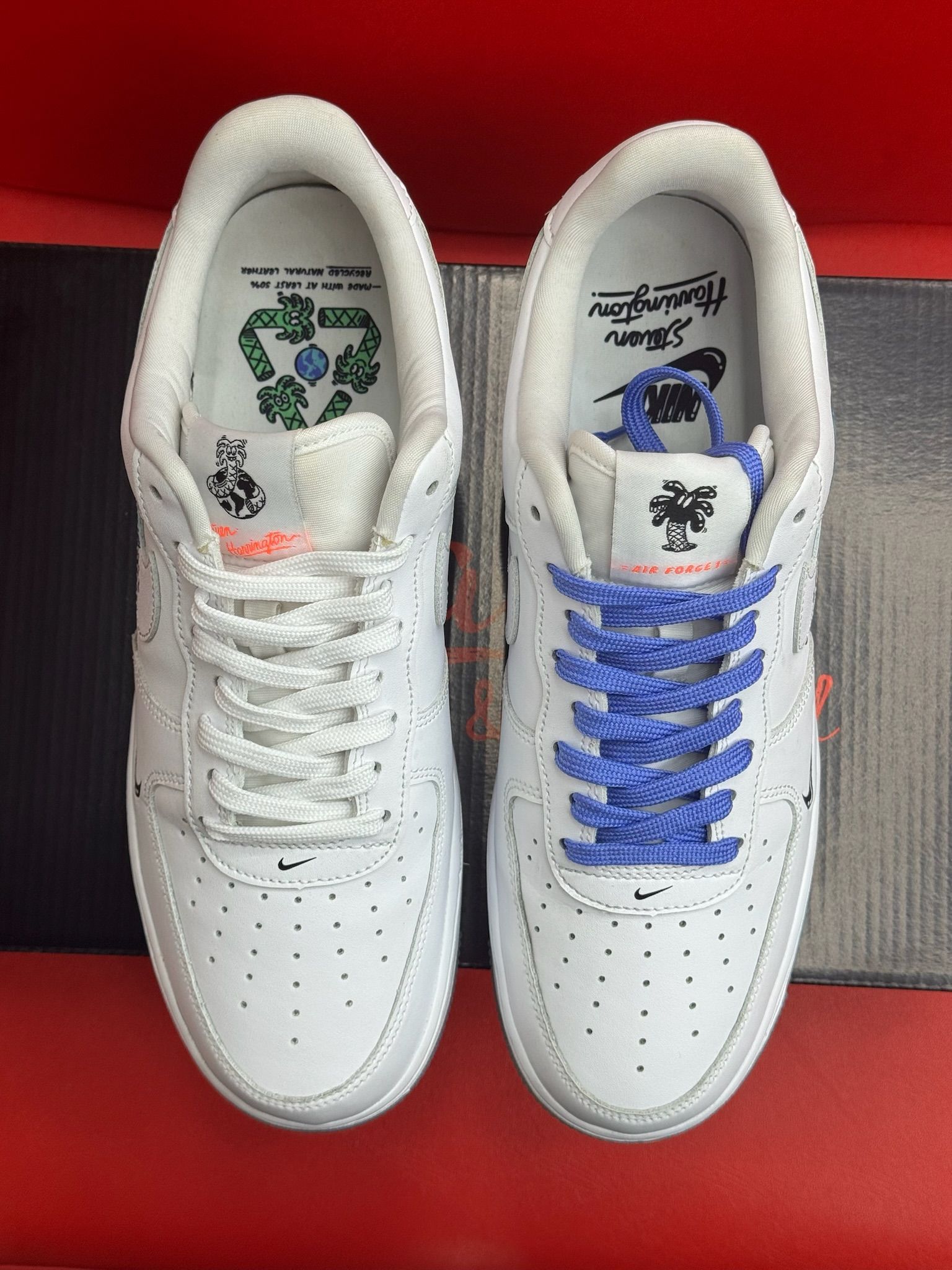 10M Air Force 1 Flyleather Steve Harrington Earth Day