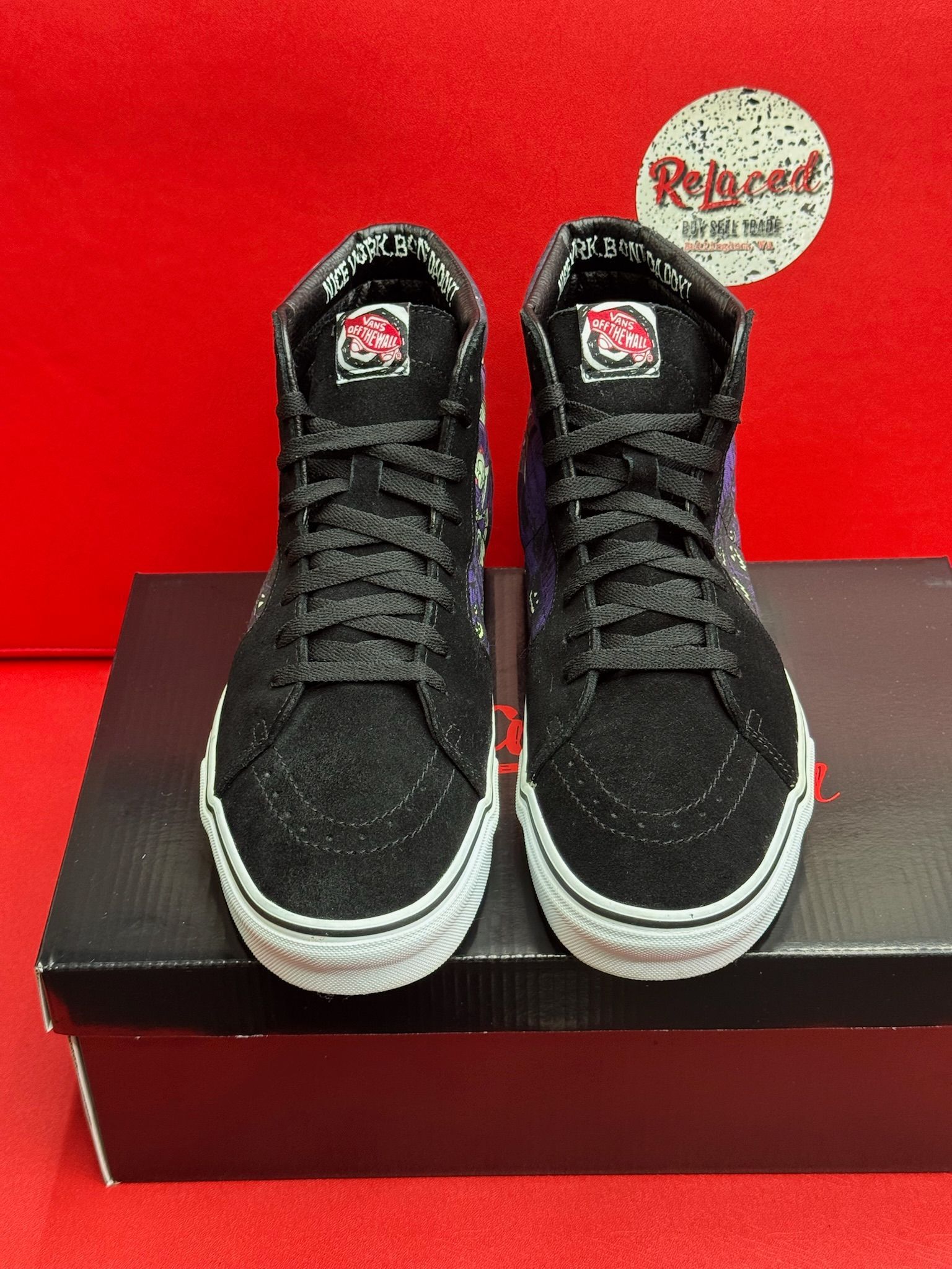 12M Vans Sk8-Hi The Nightmare Before Christmas