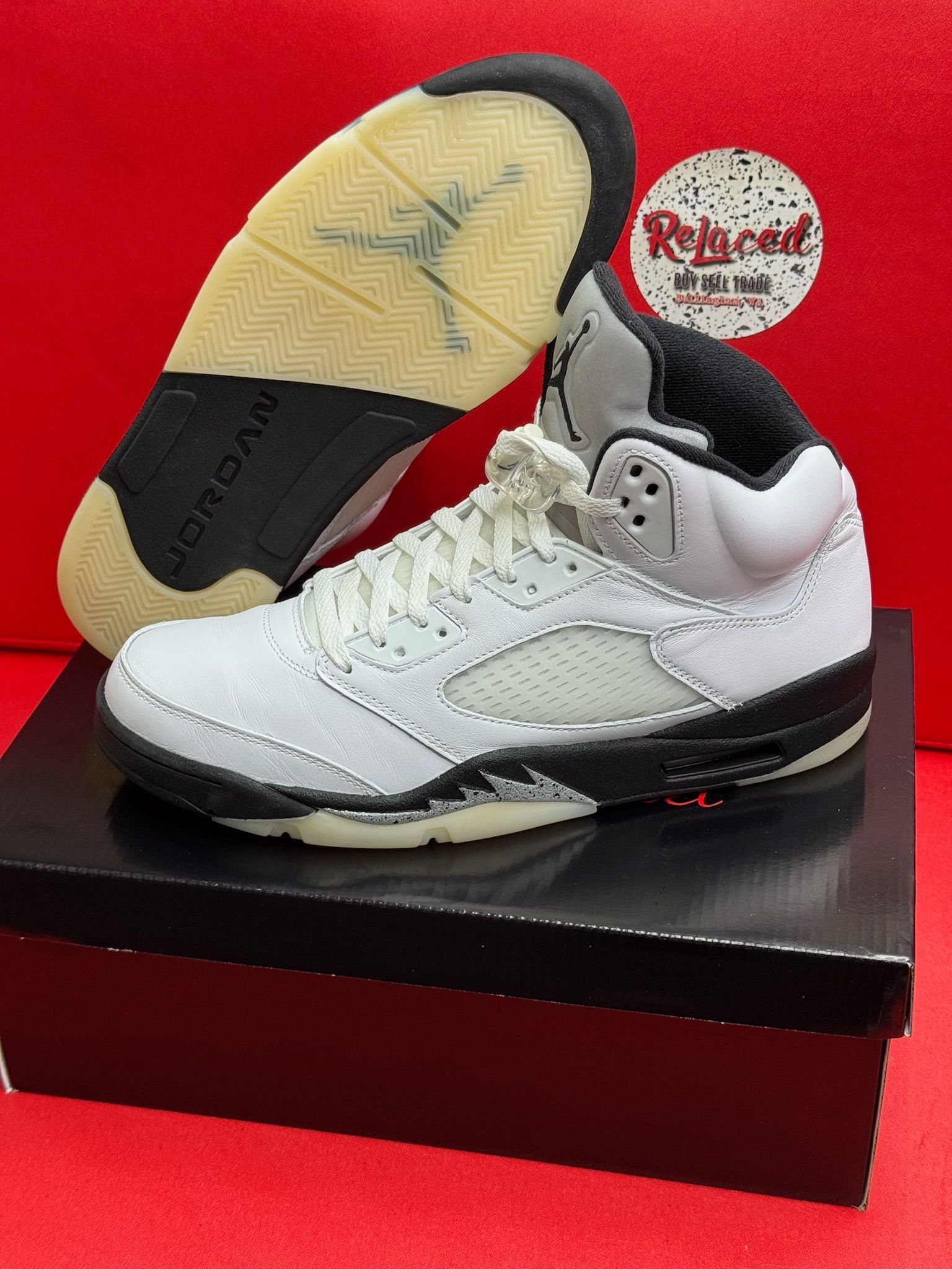 12M Jordan 5 Retro Reverse Metallic