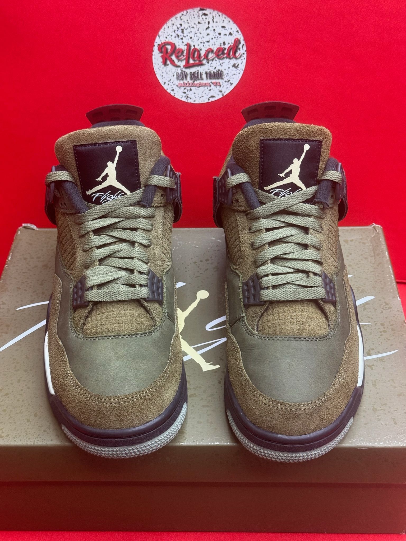 10M Jordan 4 Retro SE Craft Medium Olive