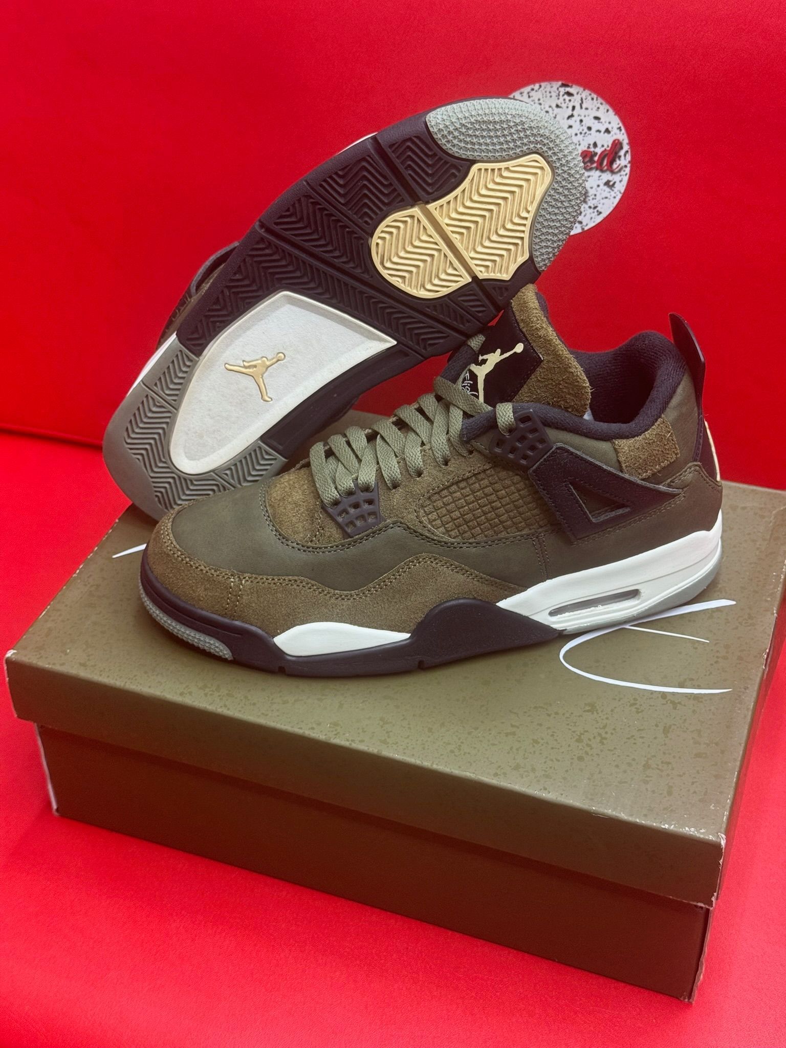 10M Jordan 4 Retro SE Craft Medium Olive