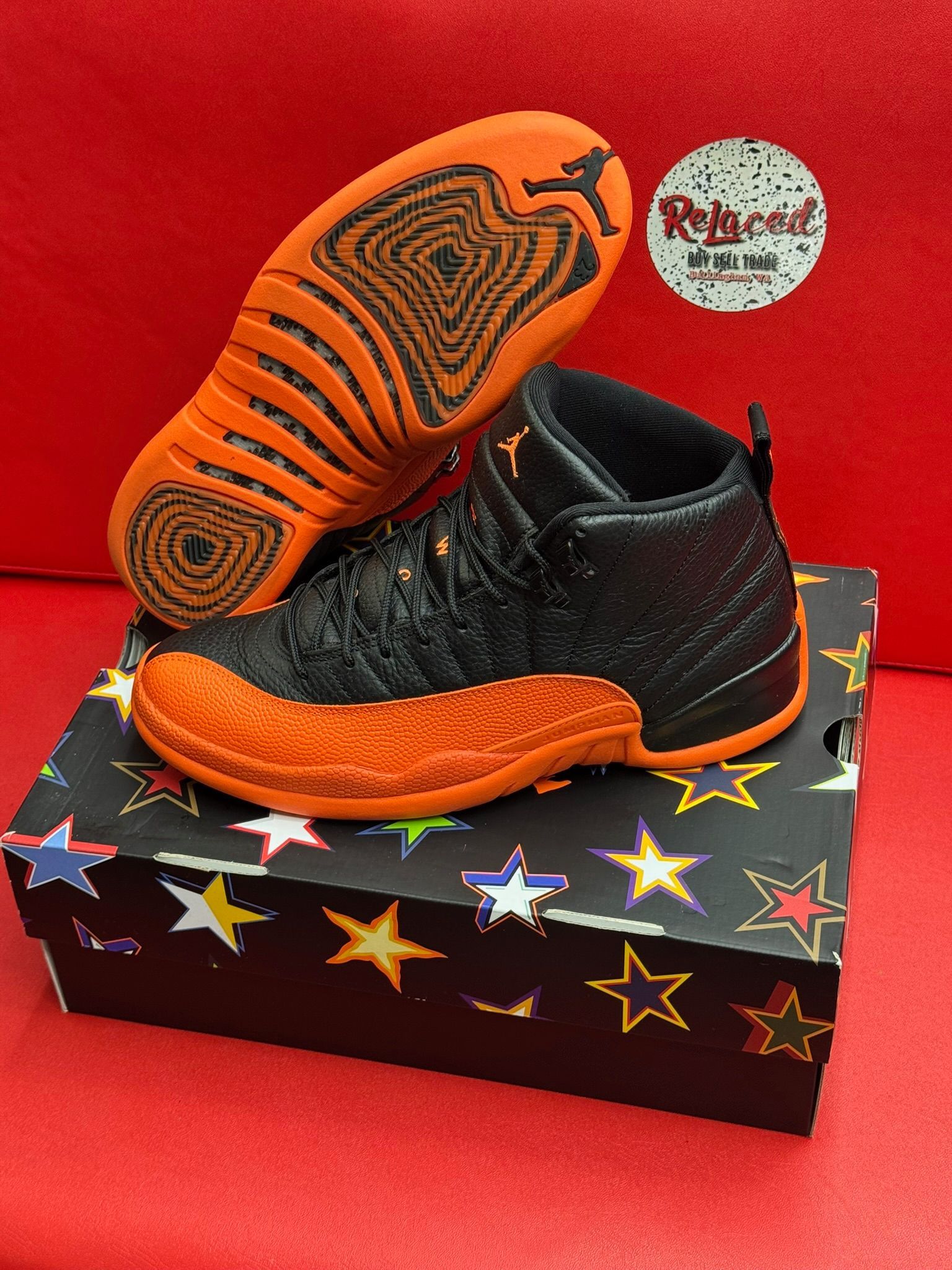 10.5M Jordan 12 Retro WNBA All-Star Brilliant Orange