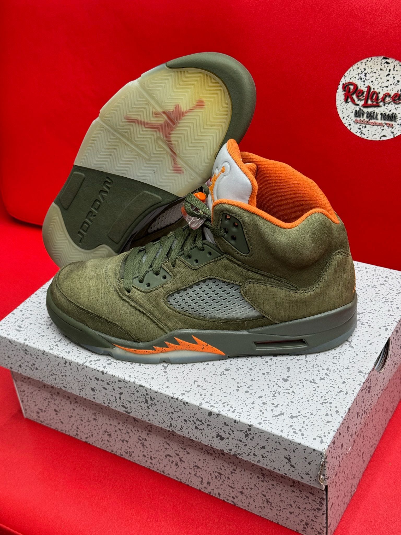 10M Jordan 5 Retro Olive (2024)