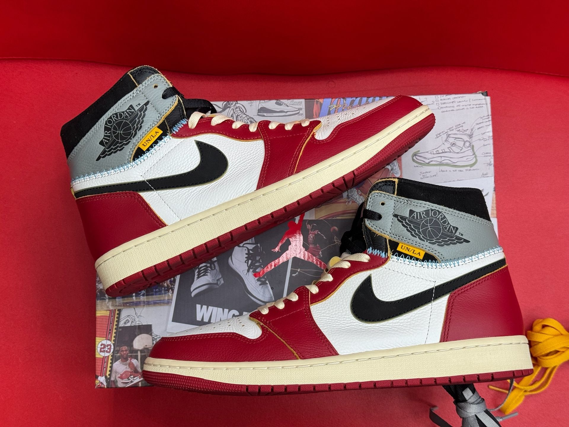 12M Jordan 1 Retro High OG SP Union LA Chicago Shadow