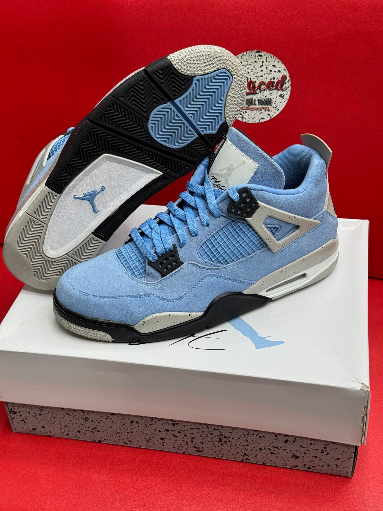 13M Jordan 4 University Blue