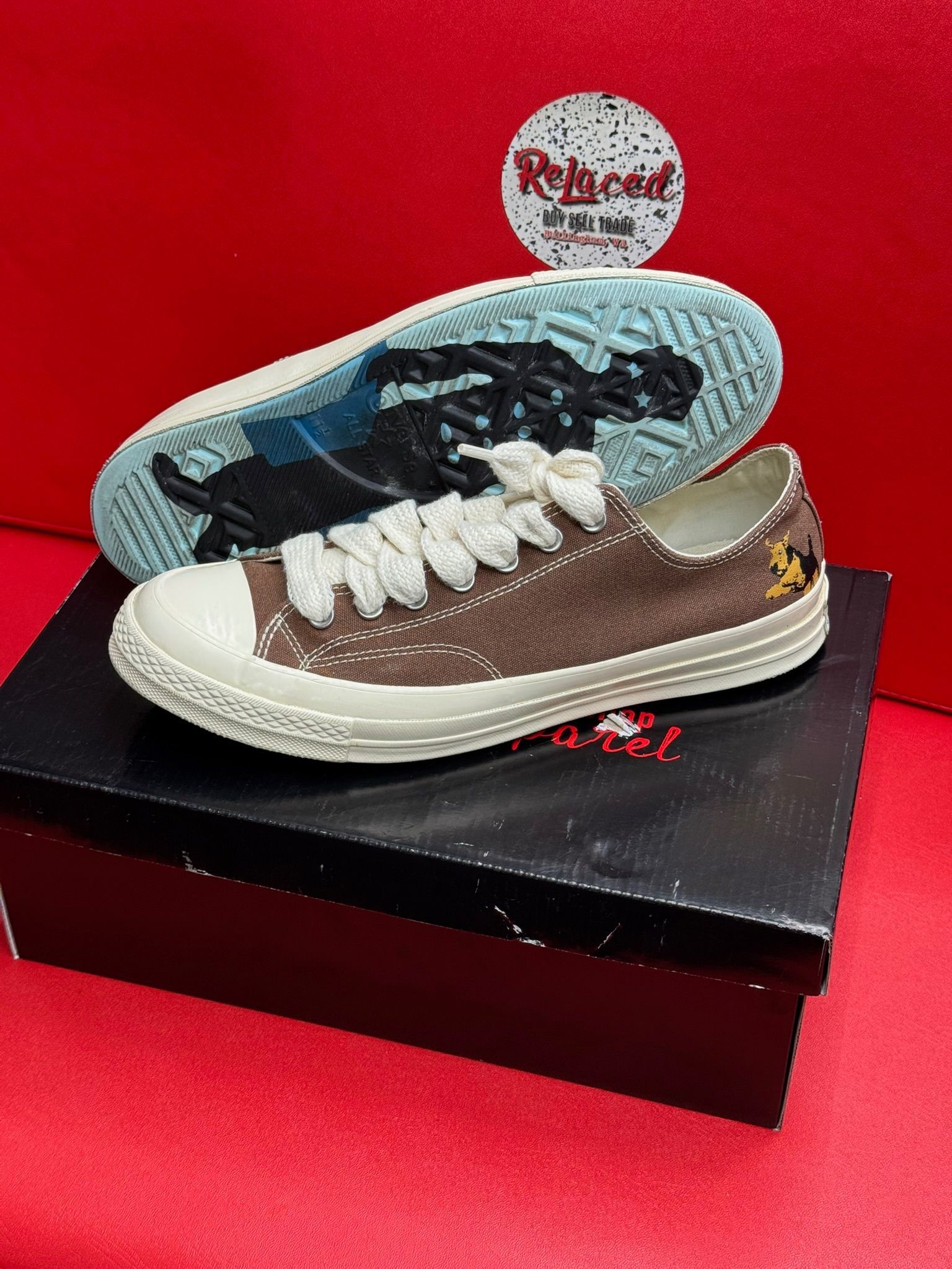 11.5M Converse Chuck 70 Low GOLF le FLEUR Darryl Dachshund