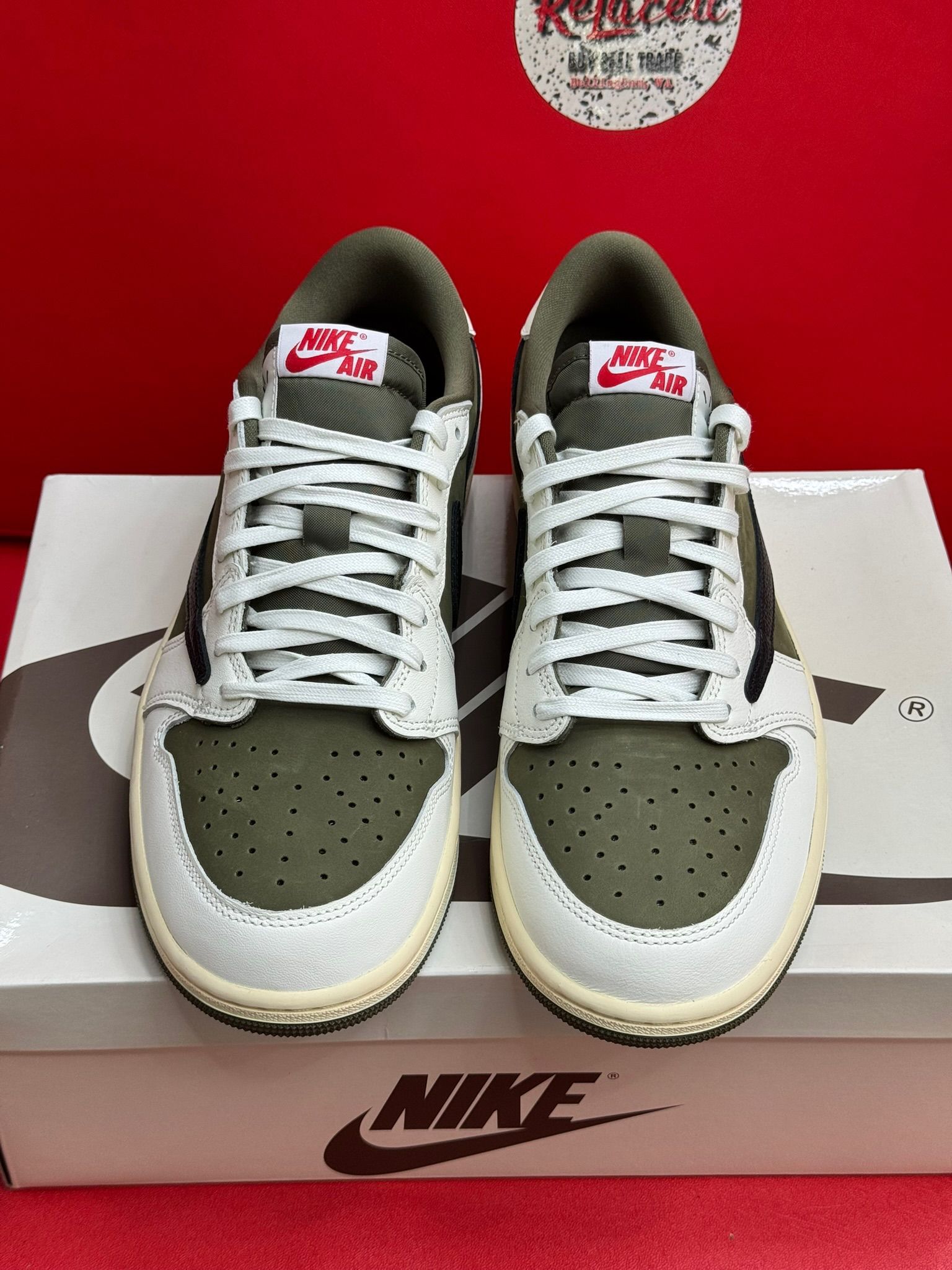 11M Jordan 1 Retro Low OG SP Travis Scott Medium Olive