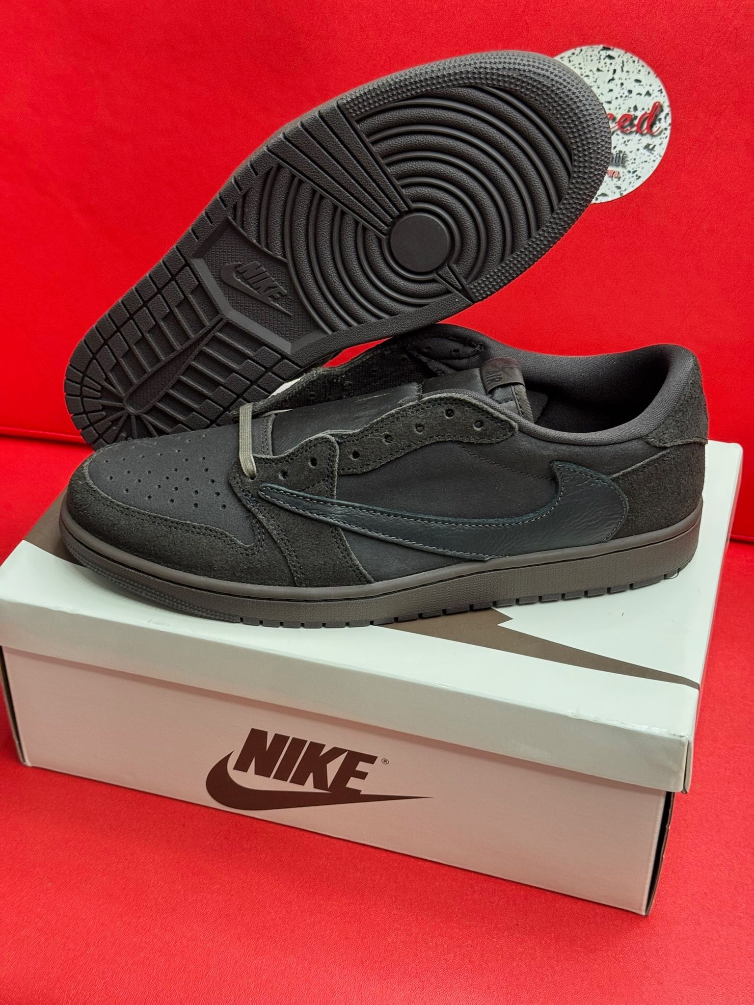 13M Jordan 1 Retro Low OG SP Travis Scott Velvet Brown
