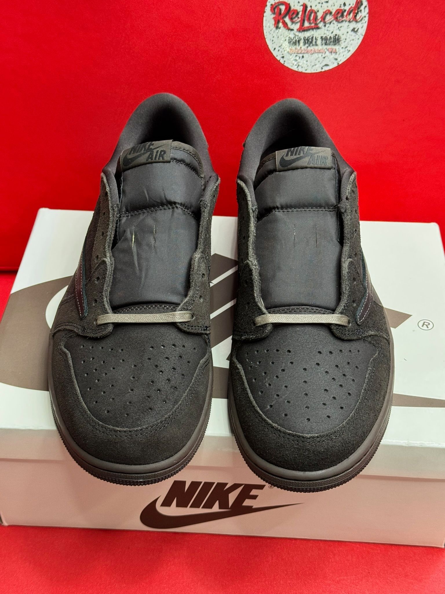 13M Jordan 1 Retro Low OG SP Travis Scott Velvet Brown