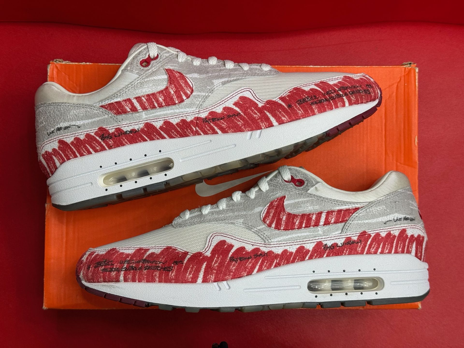12M Nike Air Max 1 Tinker Sketch To Shelf