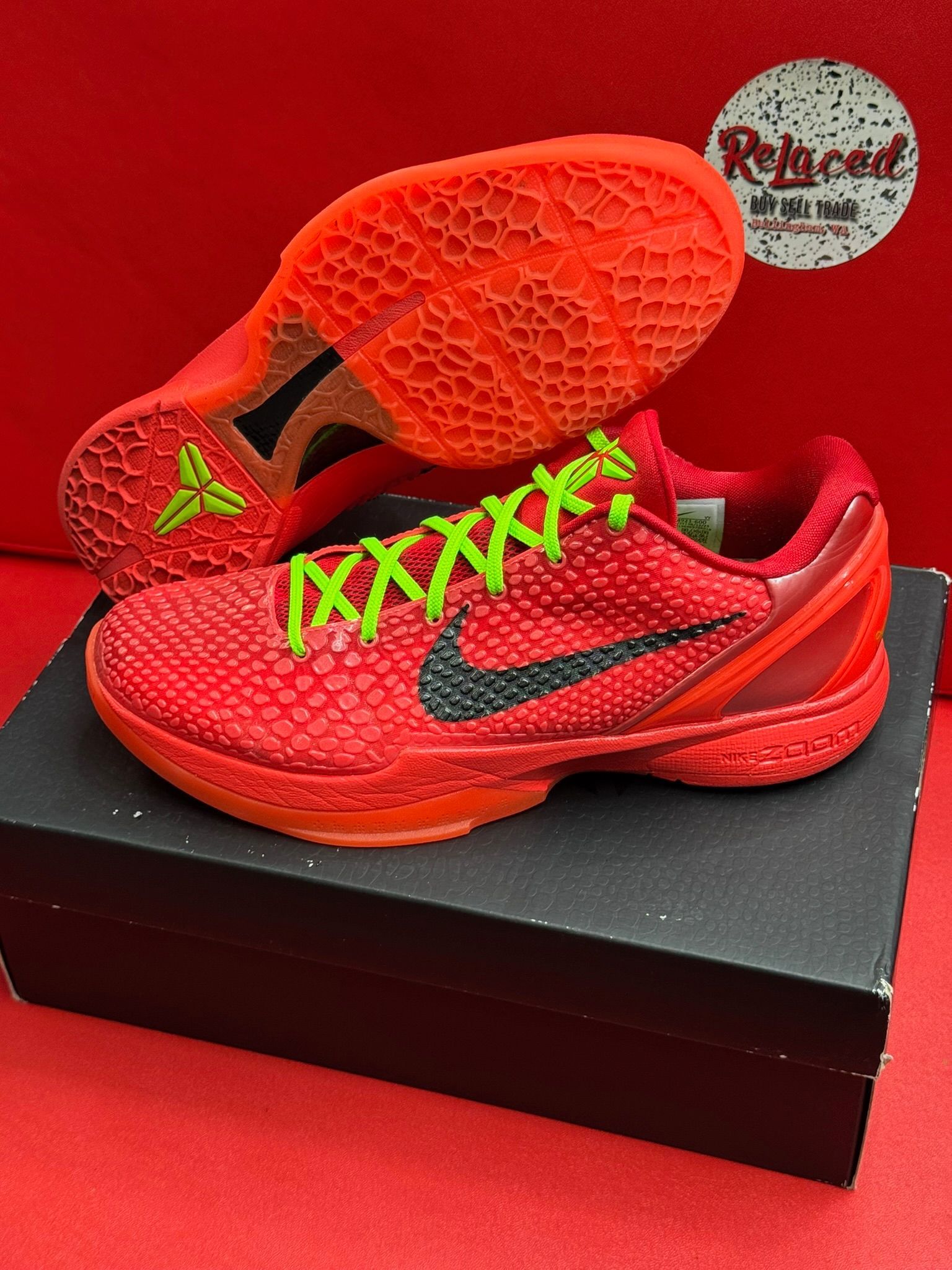 11M Nike Kobe 6 Protro Reverse Grinch