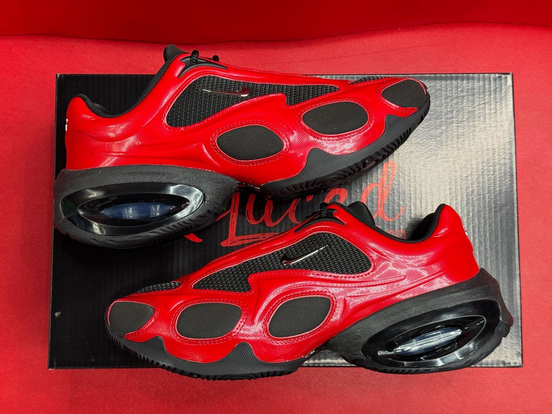 8.5W 7M Nike Air Max Muse University Red Black