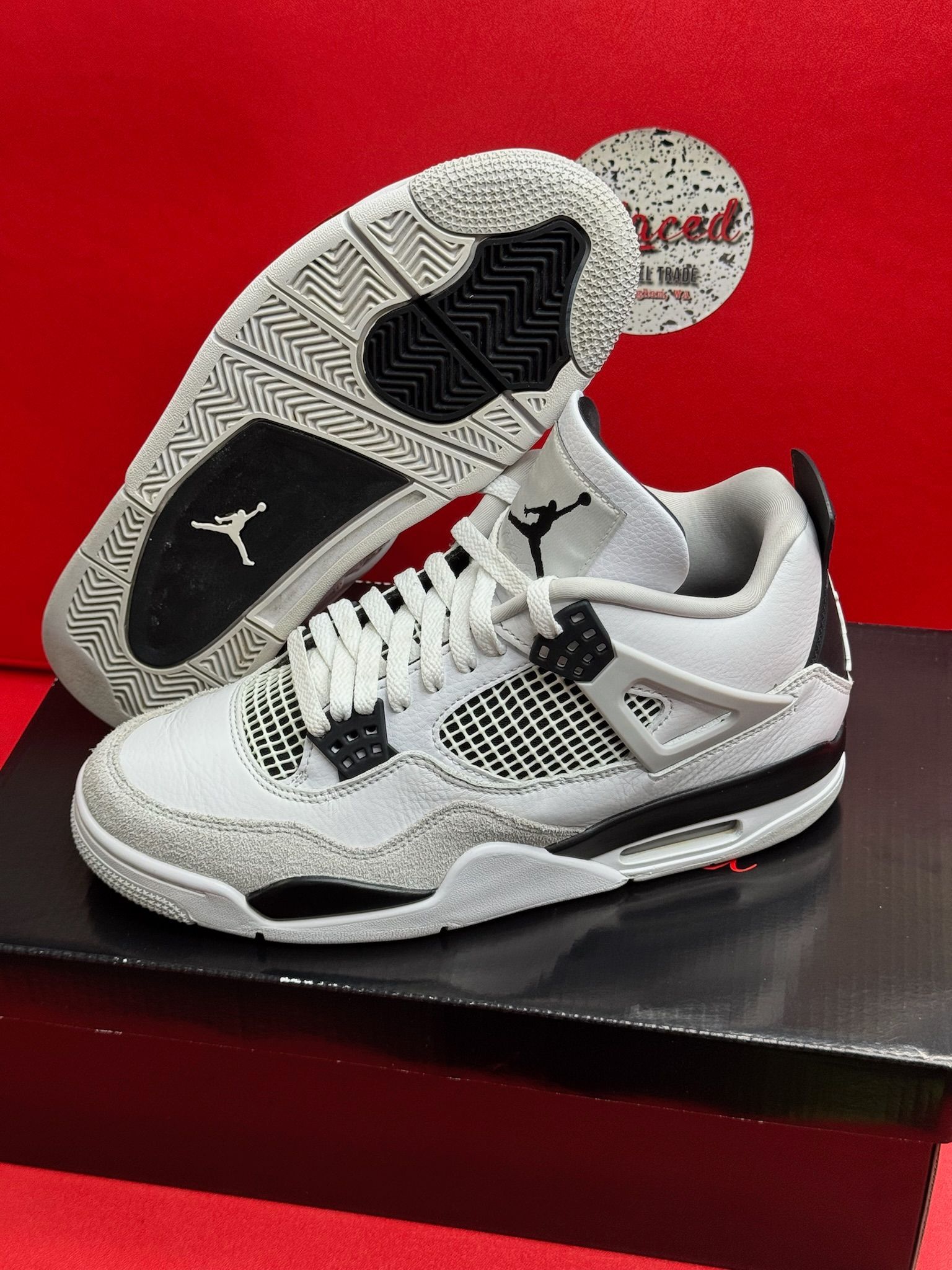 8.5M Jordan 4 Retro Military Black