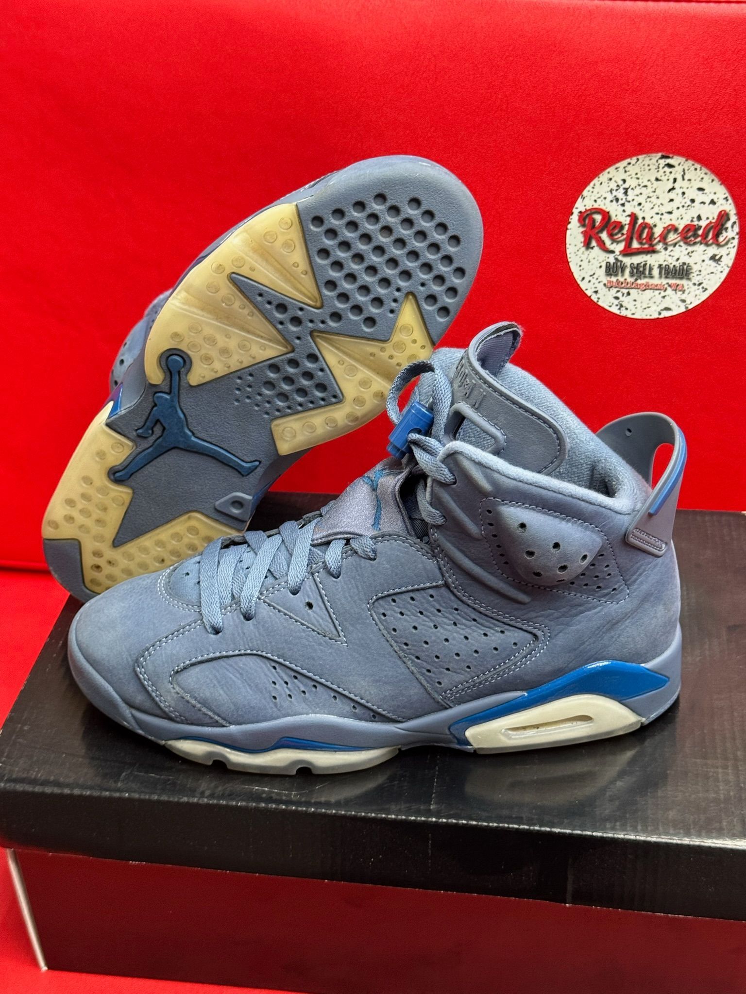 8M Jordan 6 Retro Diffused Blue