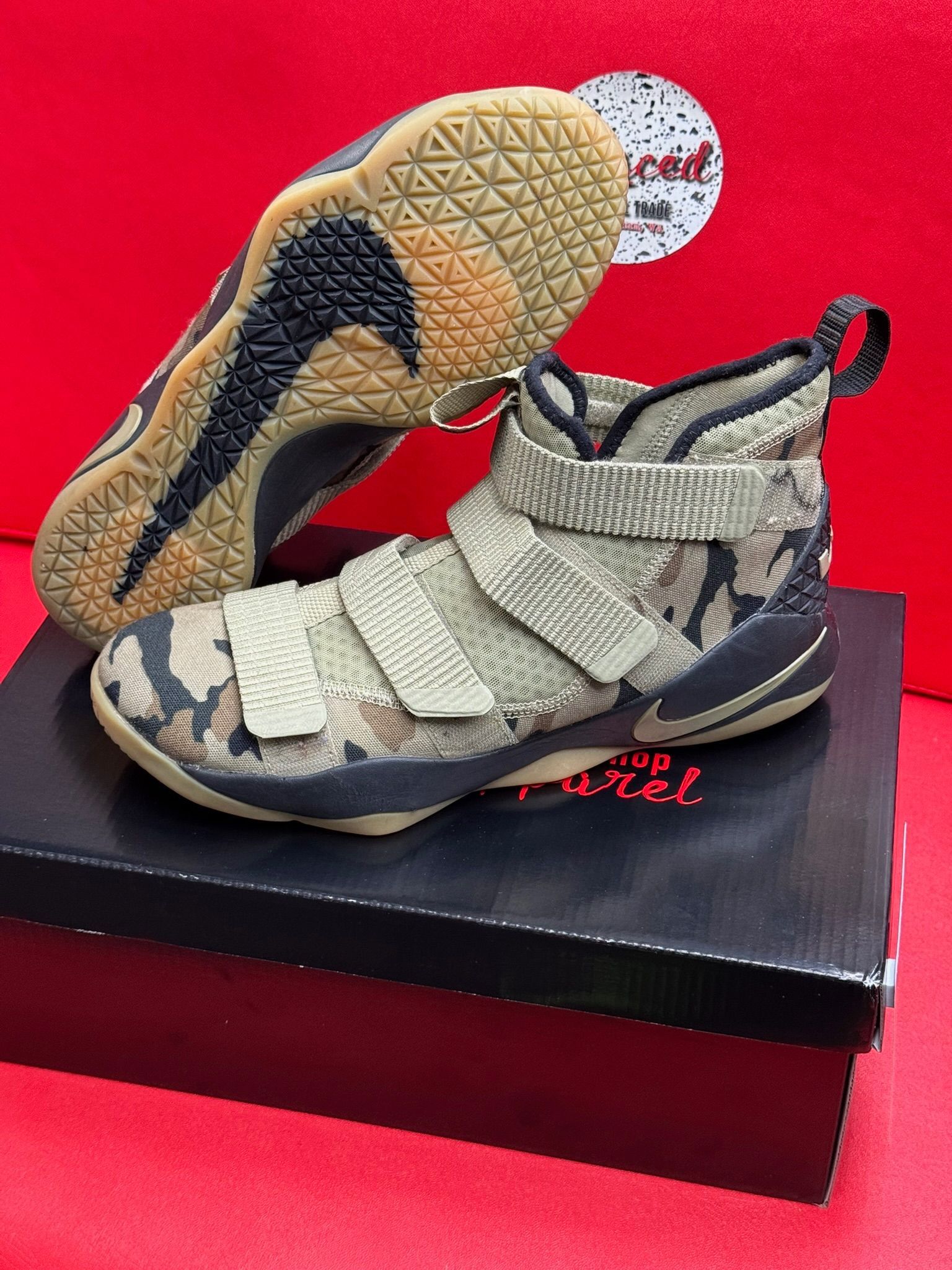 10M Nike LeBron Zoom Soldier 11 Camo