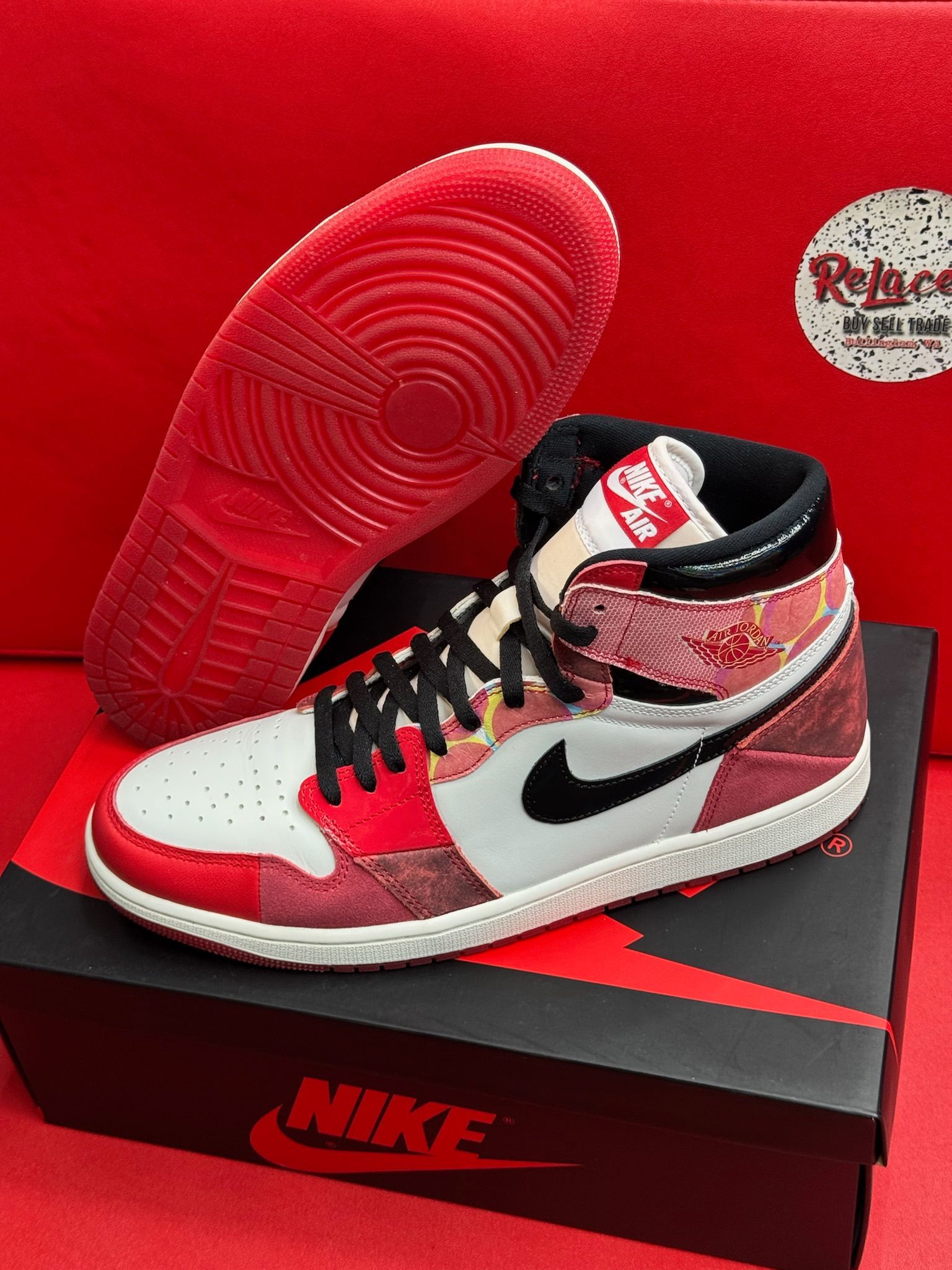 13M Jordan 1 Retro High OG Spider-Man Across The Spider-Verse