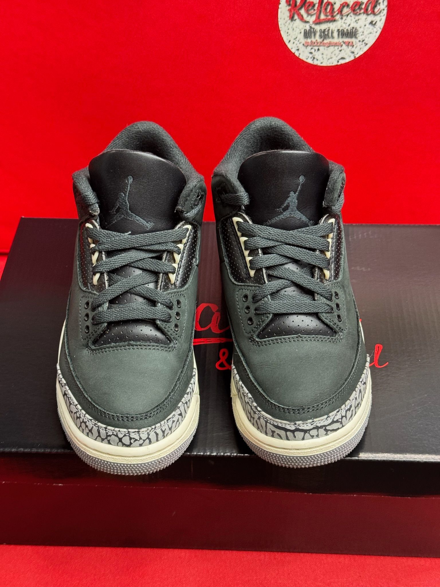 6W Jordan 3 Retro Off Noir