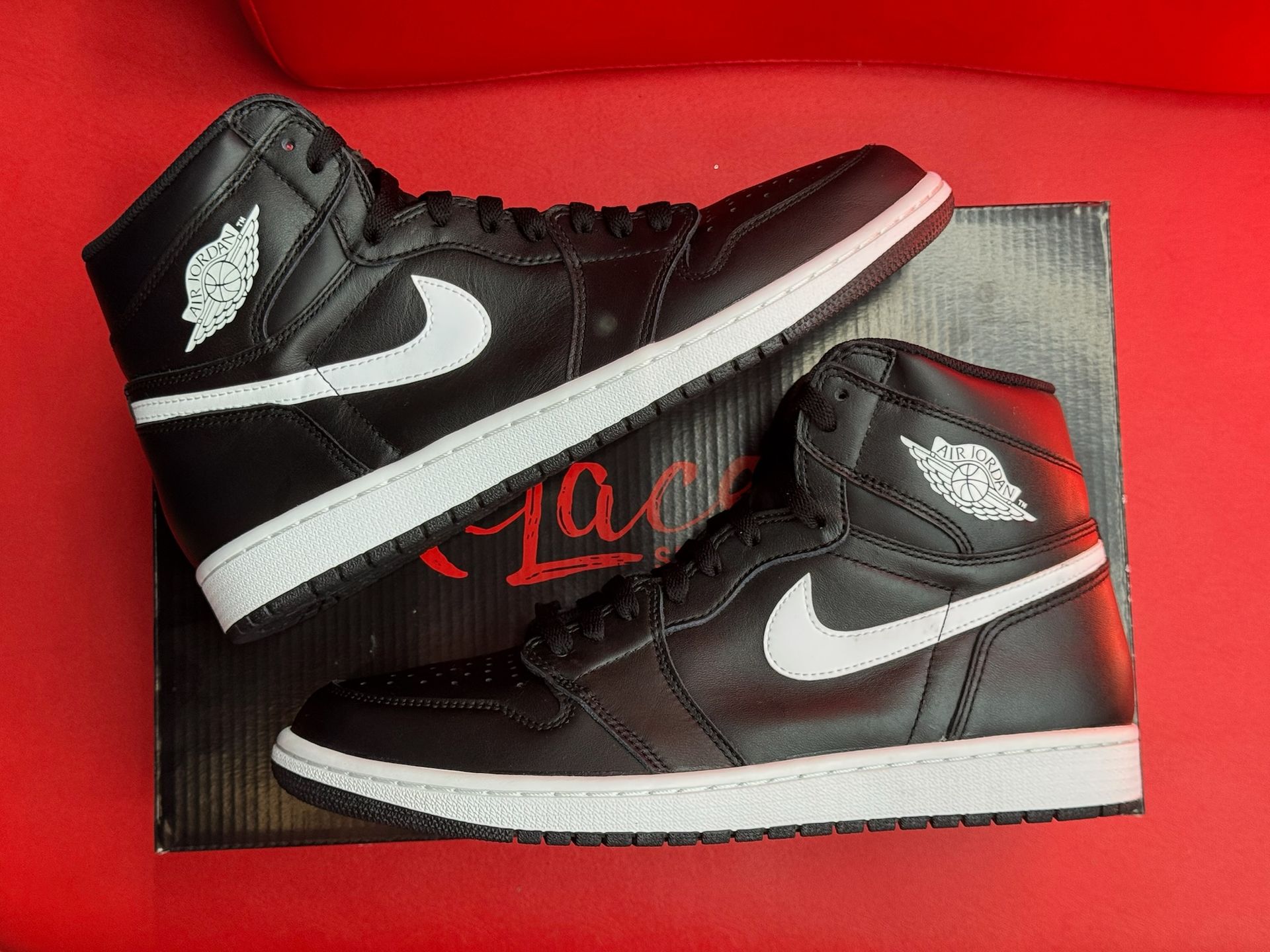 10.5M Jordan 1 Retro High OG Box Yin Yang Black