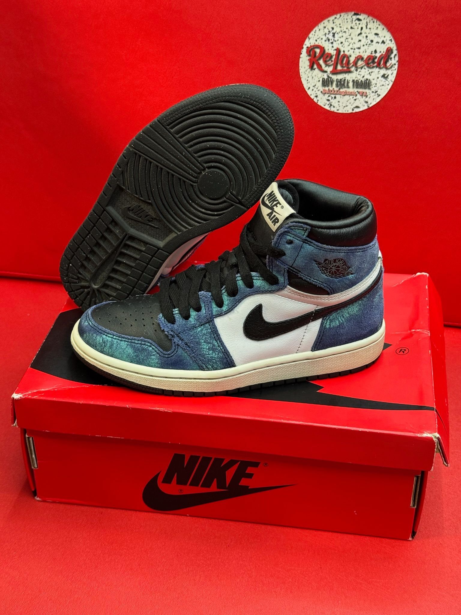 5.5W Jordan 1 Retro High Tie Dye