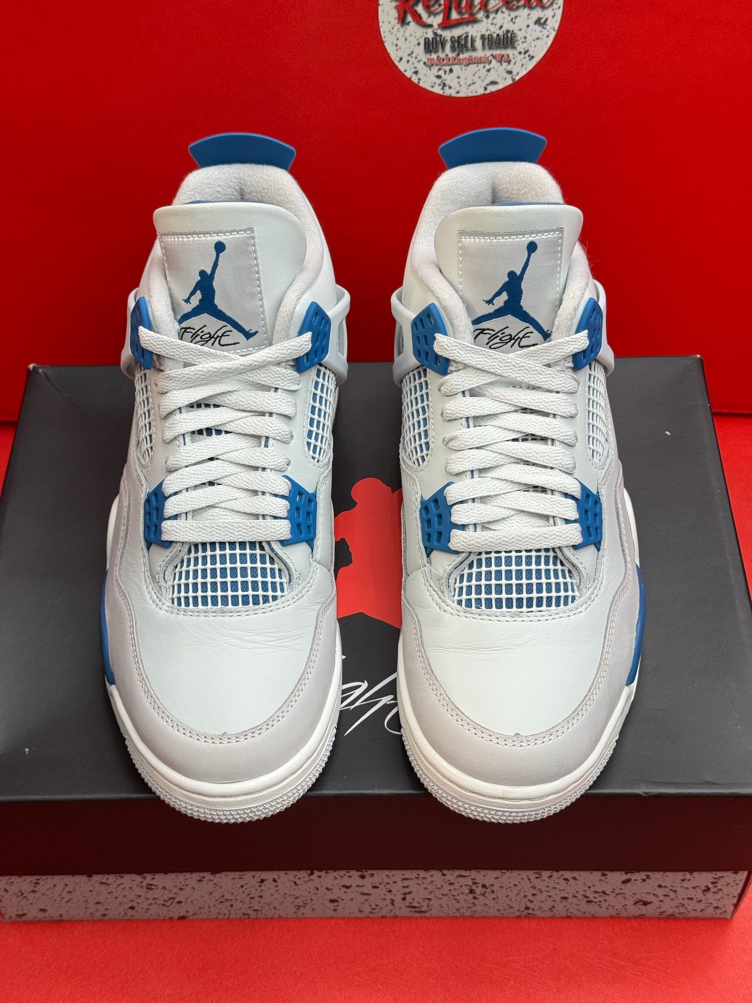 8M Jordan 4 Retro Military Blue (2024)