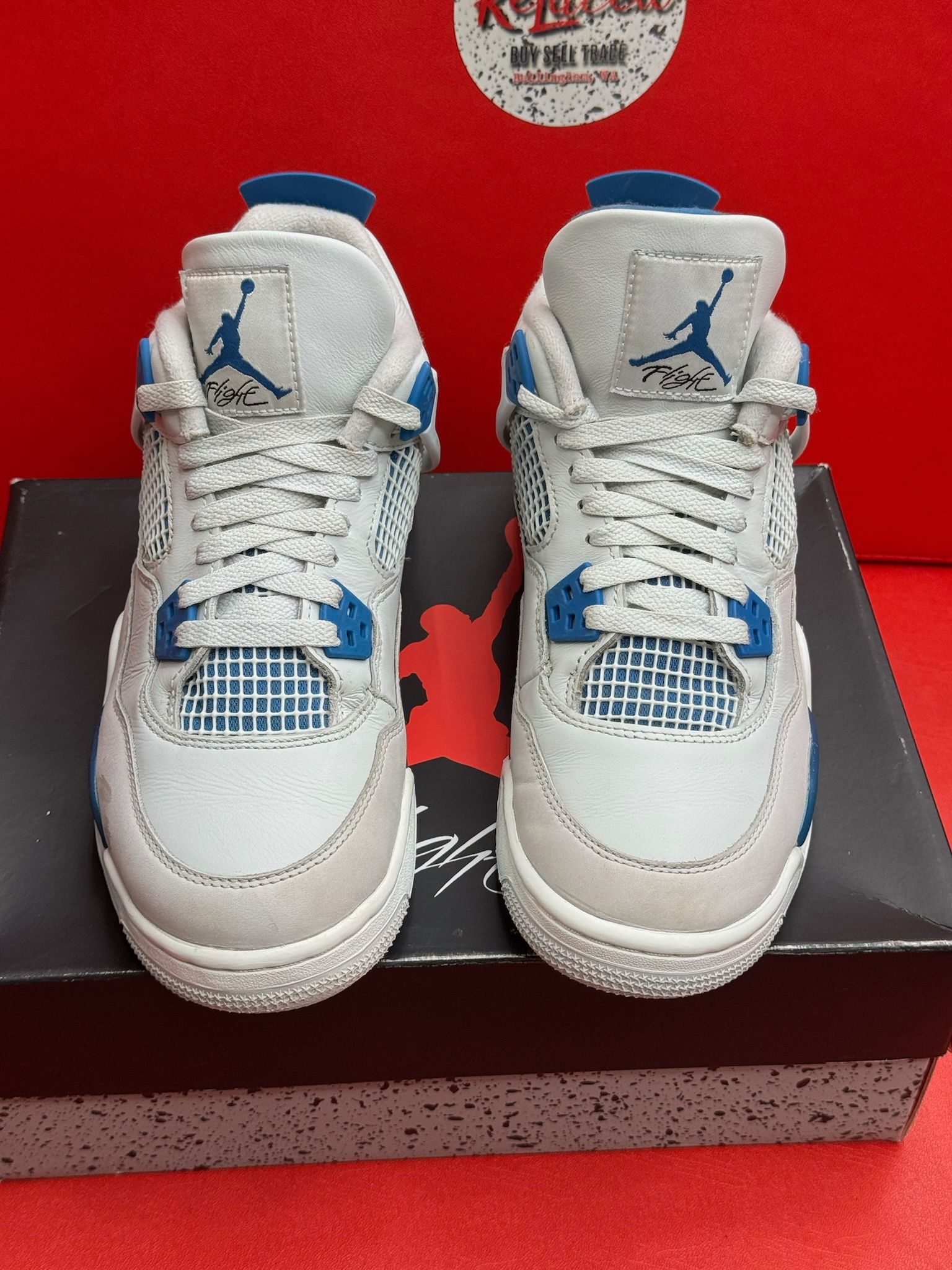 7Y Jordan 4 Retro Military Blue (2024) (GS)
