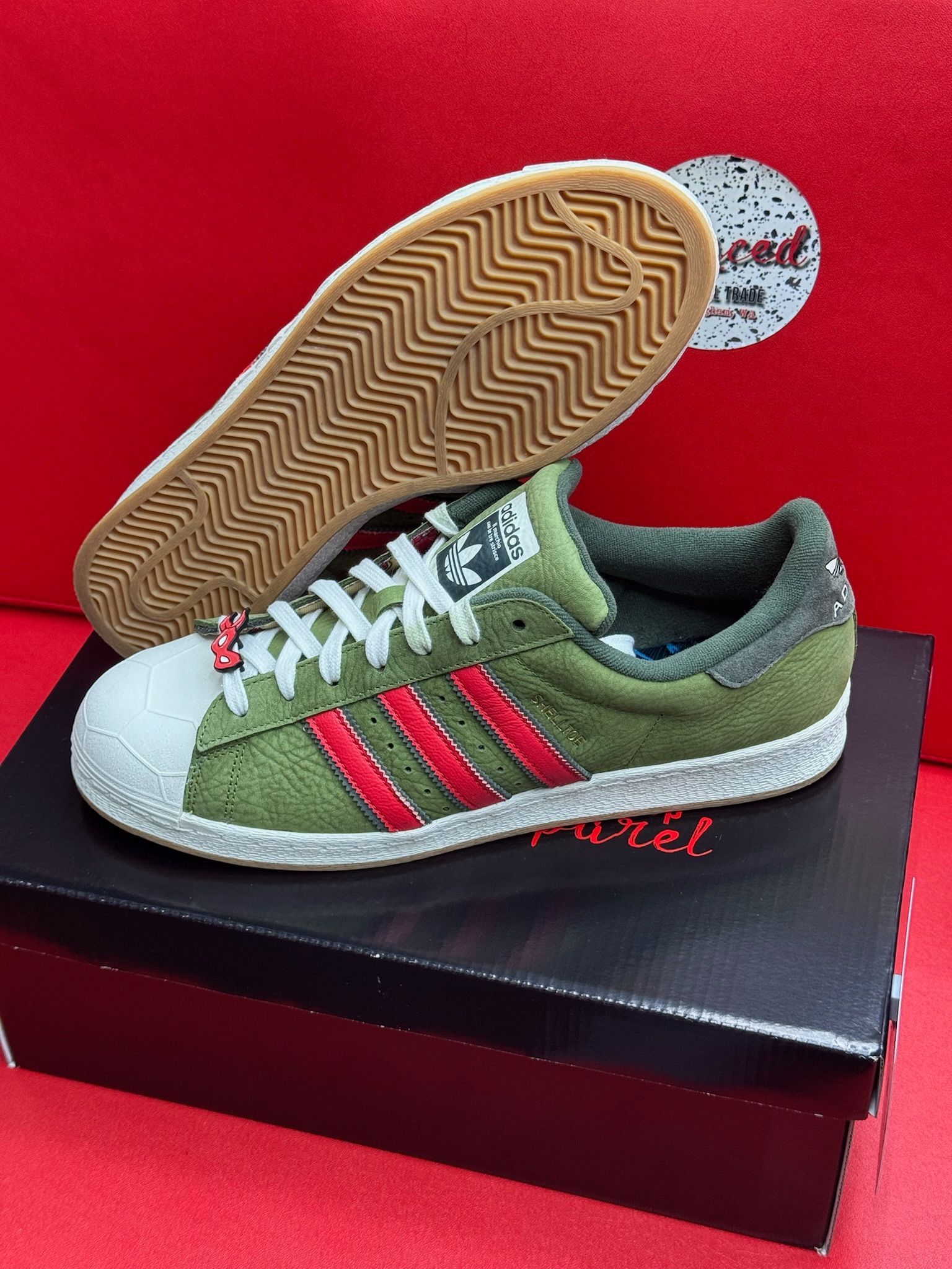 12M Adidas Superstar Sheltoe Teenage Mutant Ninja Turtles