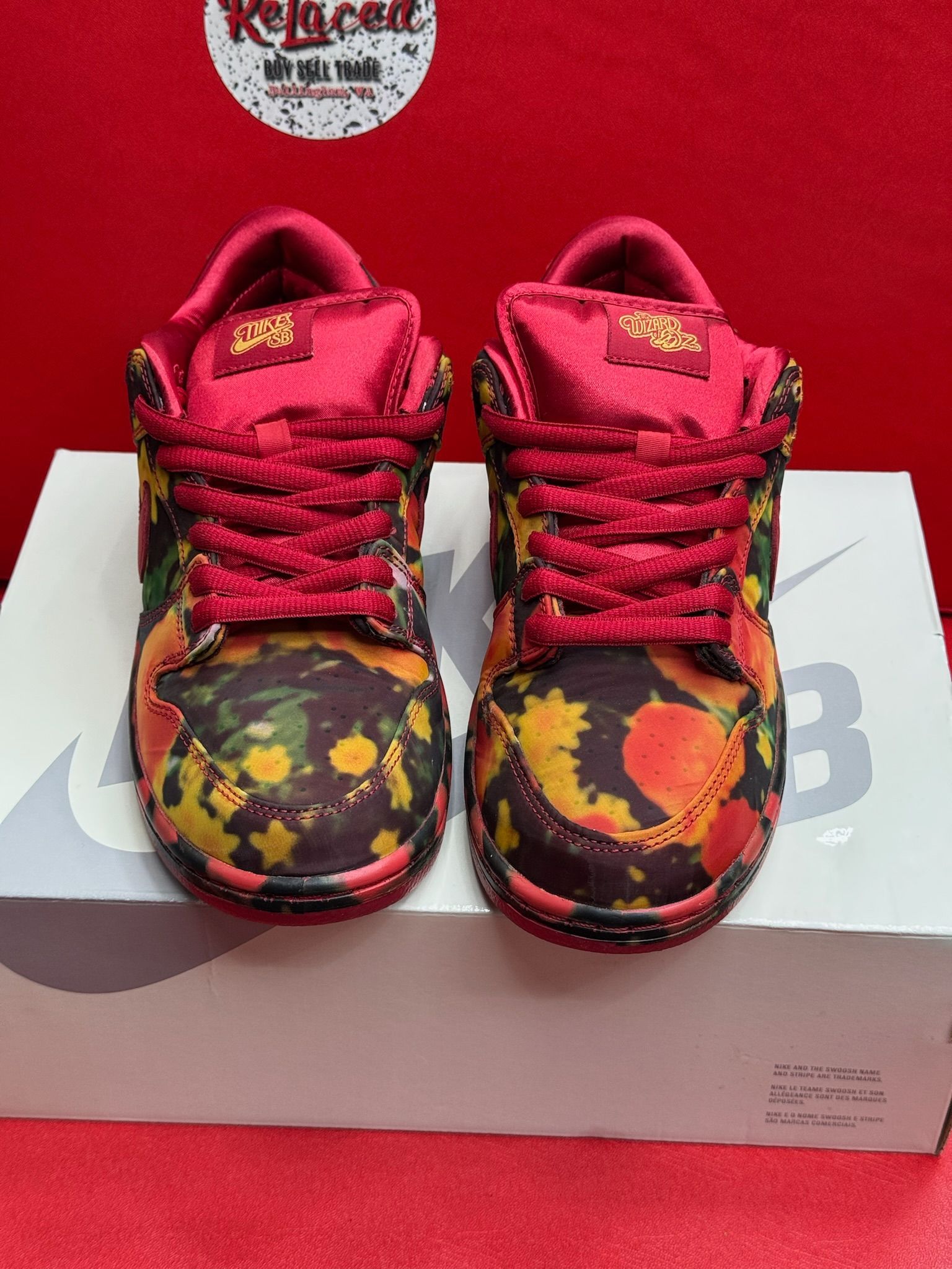 9M Nike SB Dunk Low Wizard of Oz