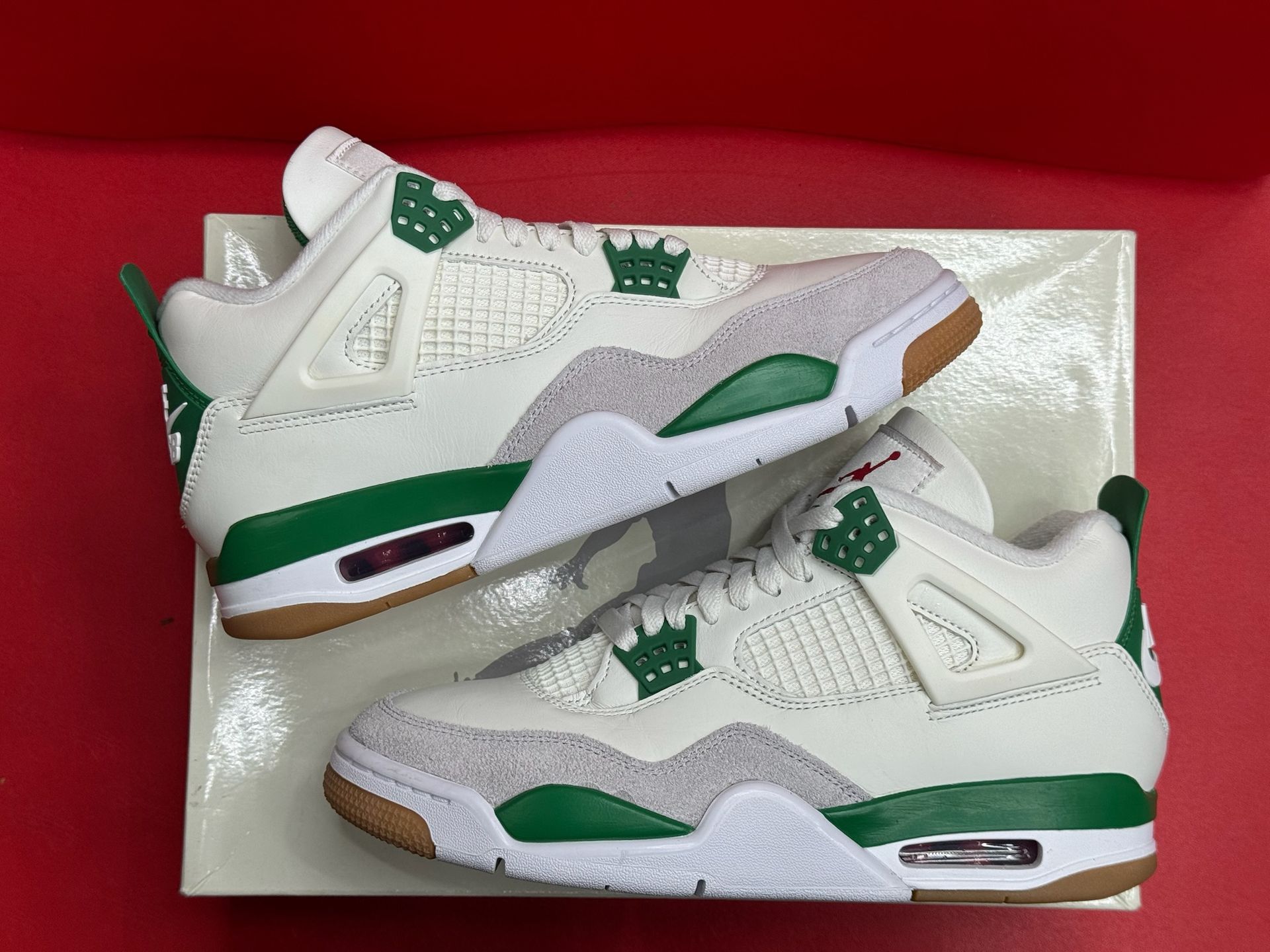8M Jordan 4 Retro SB Pine Green