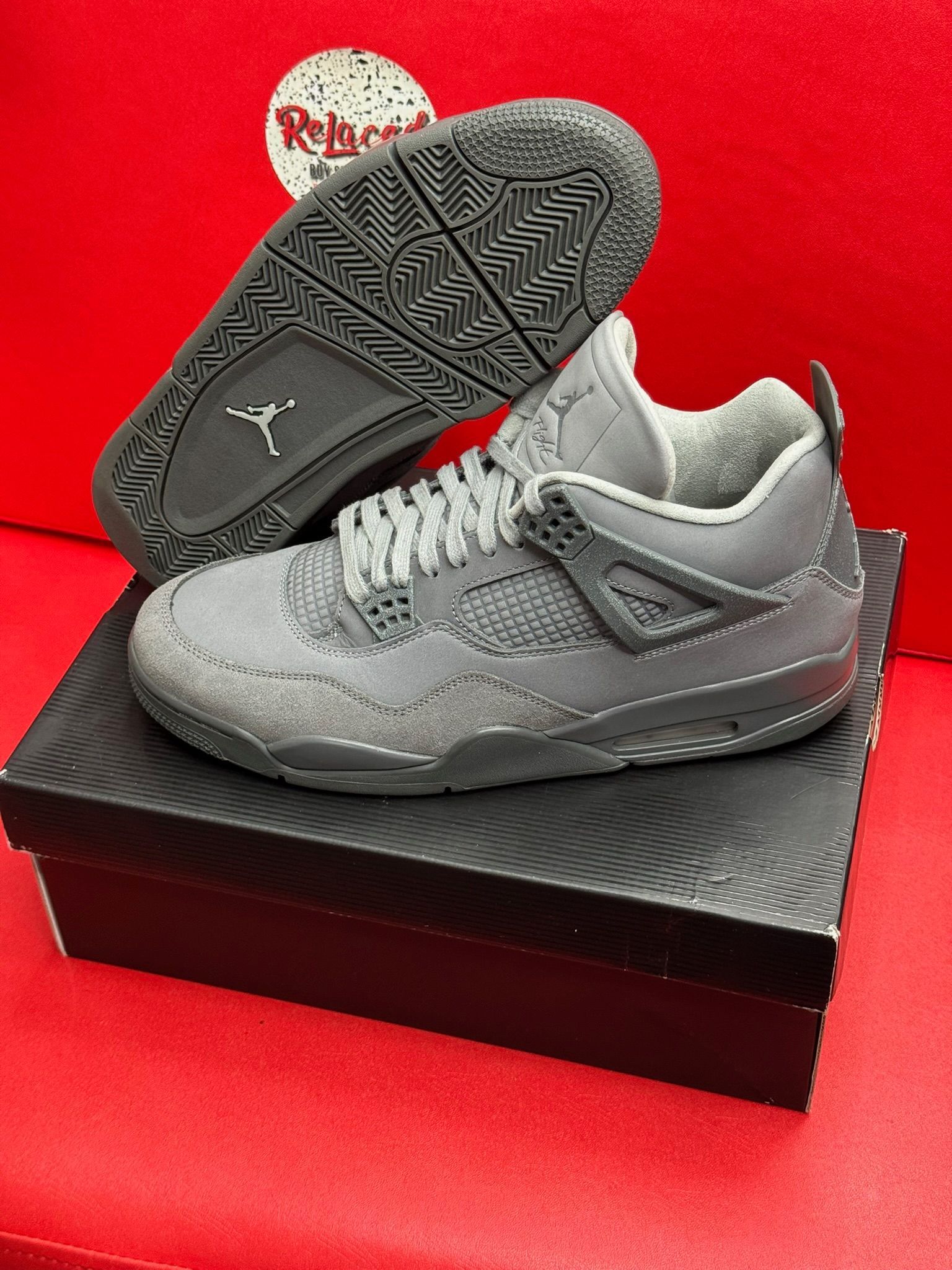 12M Jordan 4 Retro SE Wet Cement