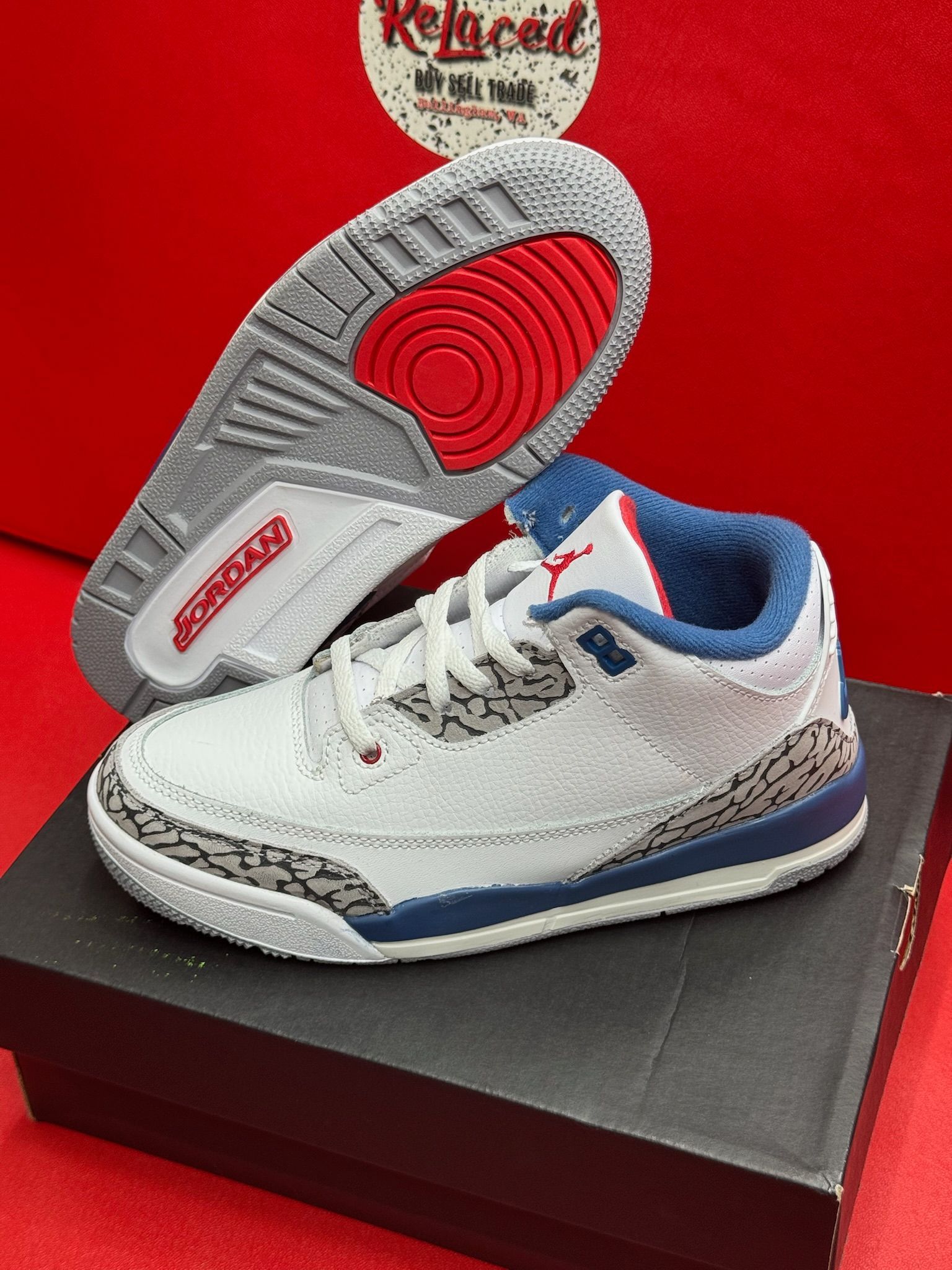 2Y Jordan 3 Retro True Blue (2026 PS)