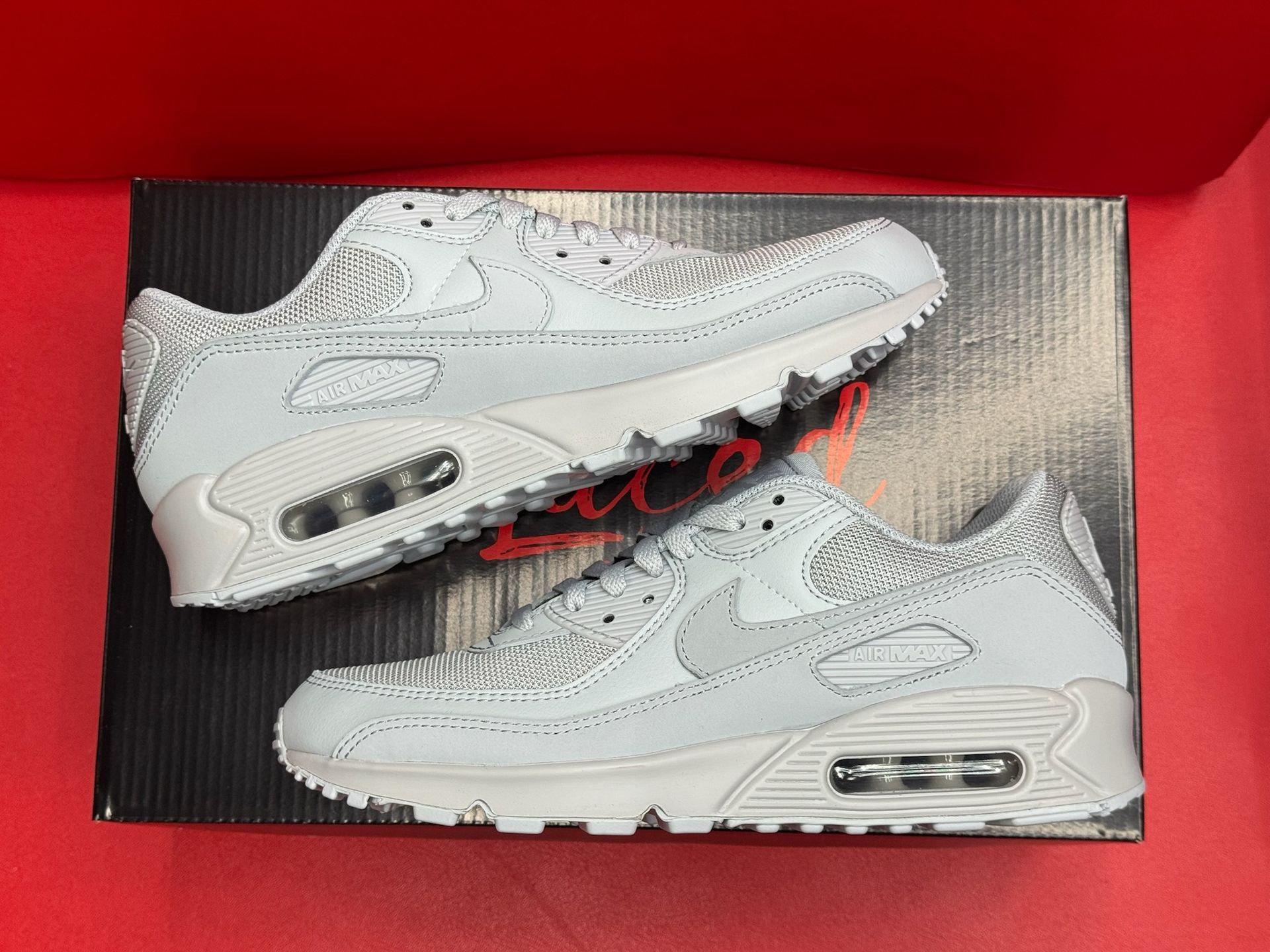 8.5M Nike Airmax 90 Recraft Wolf Grey