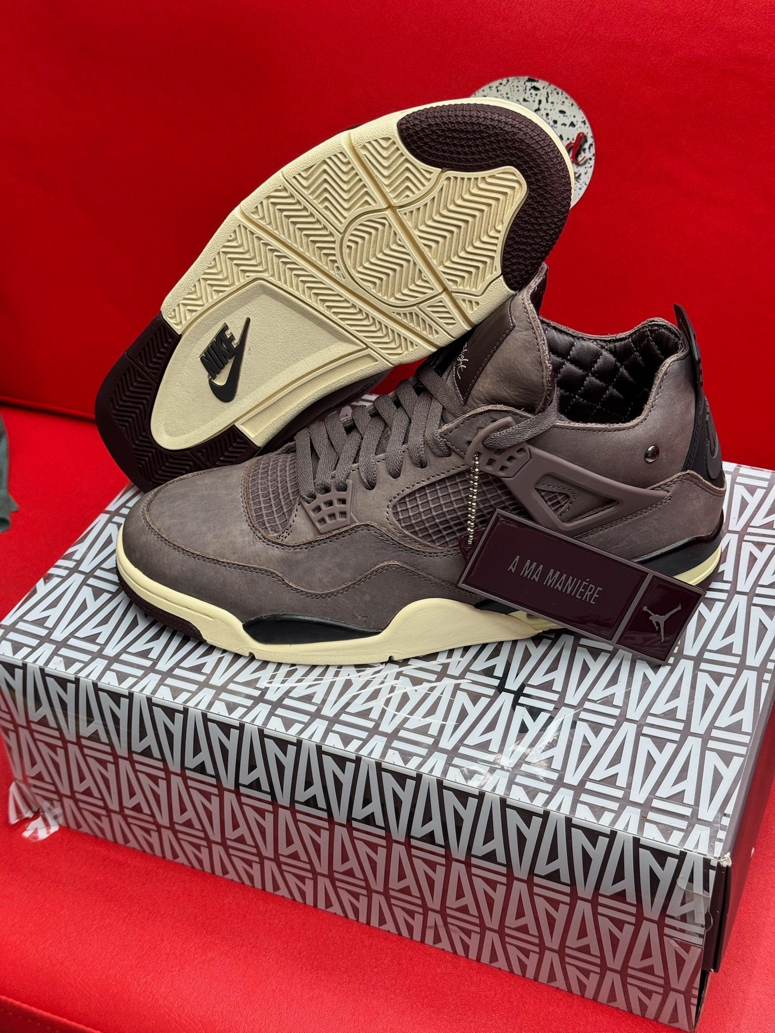 12M Jordan 4 Retro SP Ama Maniere Violet Ore